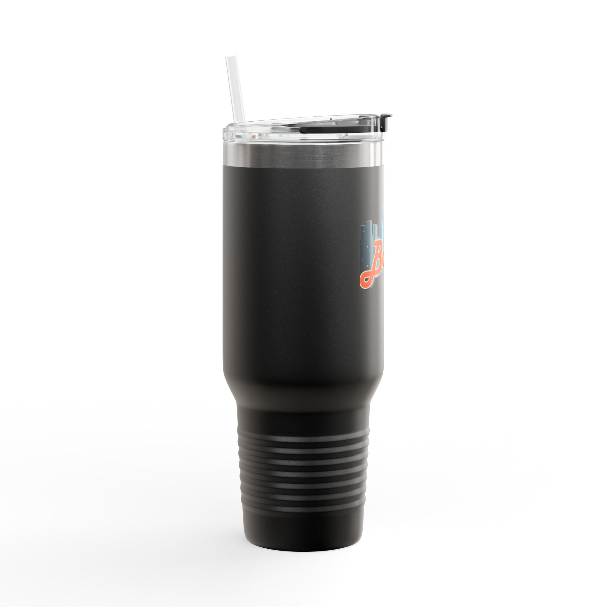 Boston Insulated Travel Mug | 40oz Thermal Cup for Coffee, Personalized Gifts for Her, Travel Tumbler, Souvenir Drinkware, Holiday Essential
