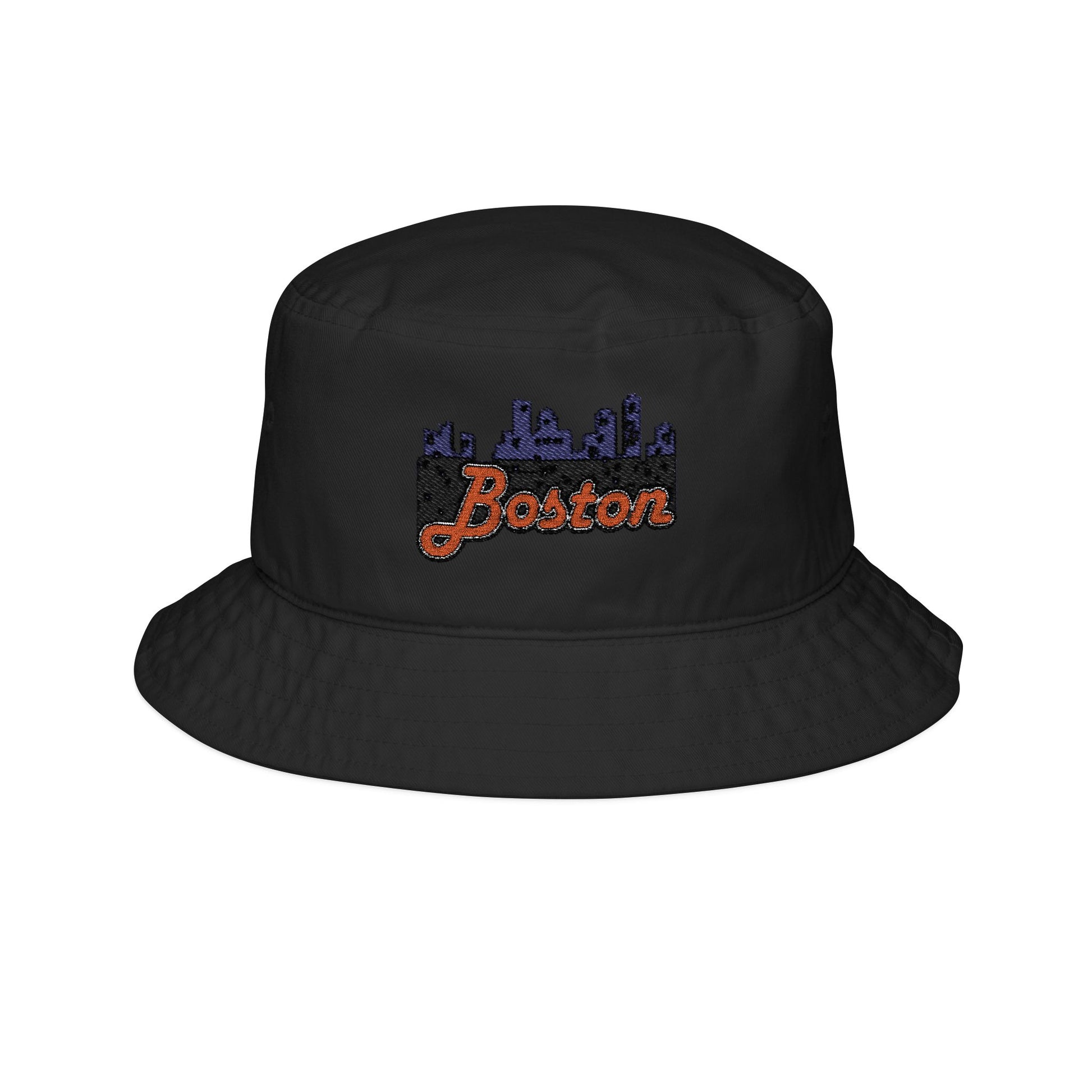 Boston Embroidered Bucket Hat | Trendy Summer Accessory, Gift for Travelers, Urban Style, Casual Fashion, Outdoor Fun