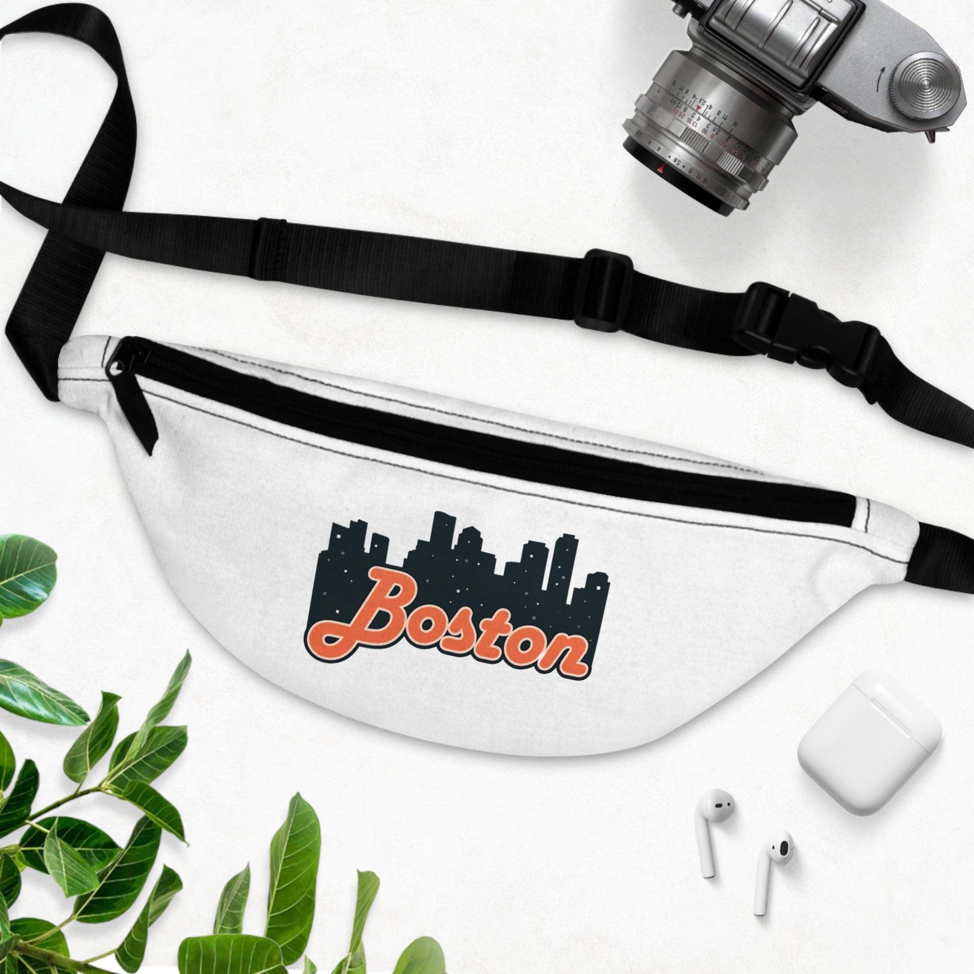 Boston Cityscape Fanny Pack | Trendy Travel Accessory, Festival Gear, Sports Bag, Festival Fashion, Gift for Travelers