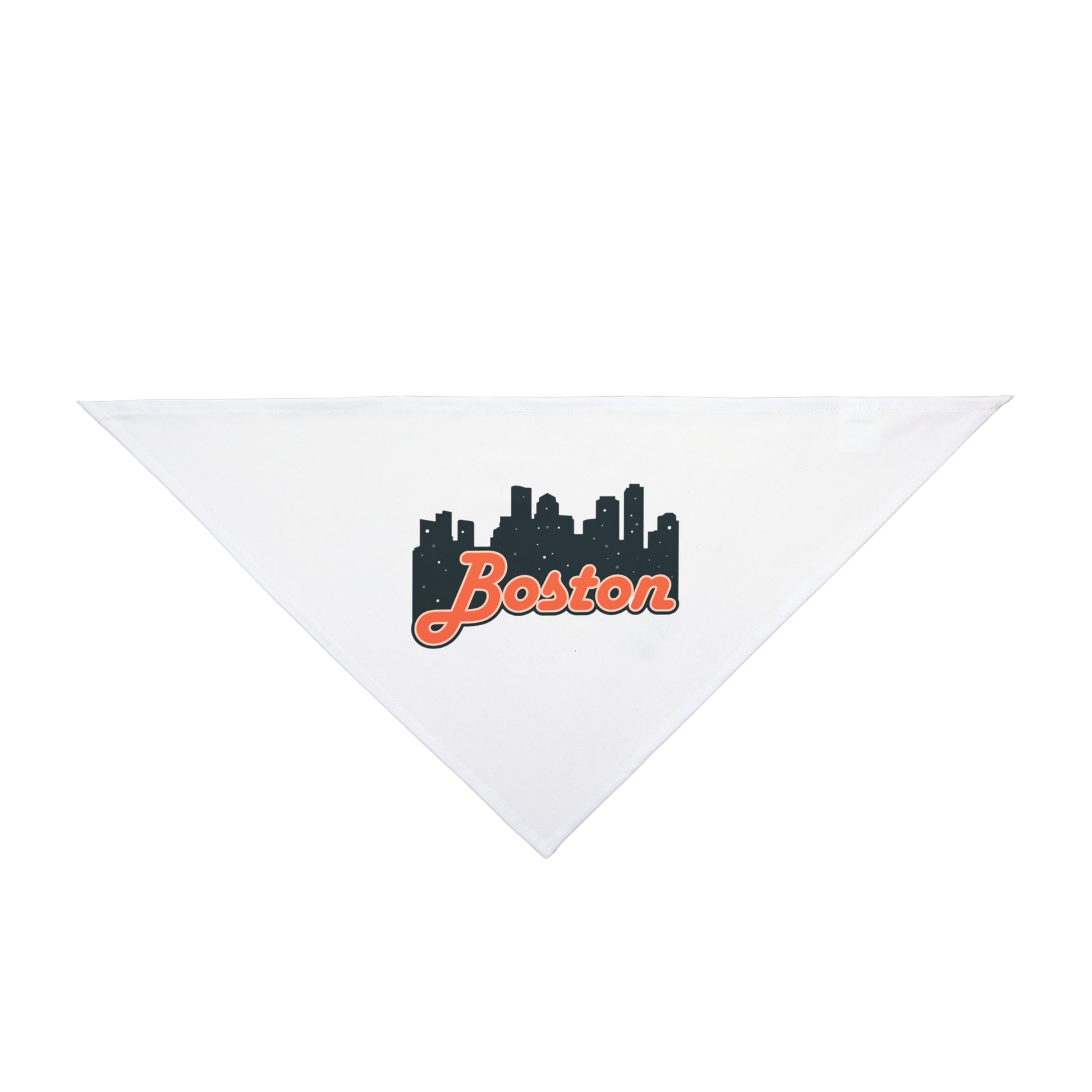 Boston City Pet Bandana | Cute Dog Accessory for Pet Lovers | Customizable Dog Scarf | Gift for Dog Owners | Dog Fashion