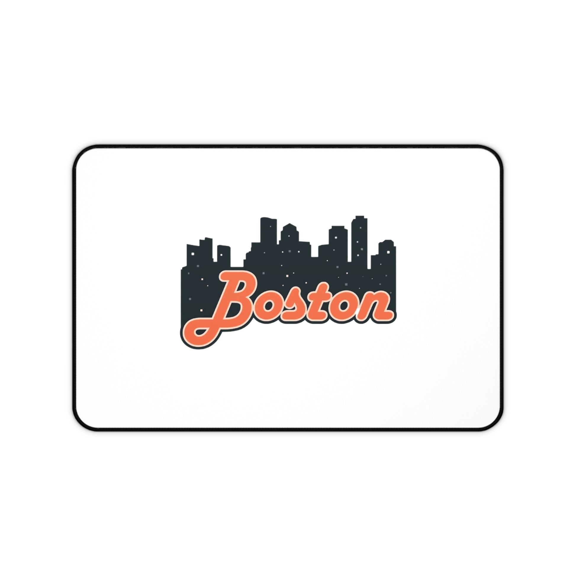 Boston Cityscape Desk Mat, Office Decor, Home Office Accessory, Gamers Desk Pad, Unique Gift for Boston Lovers