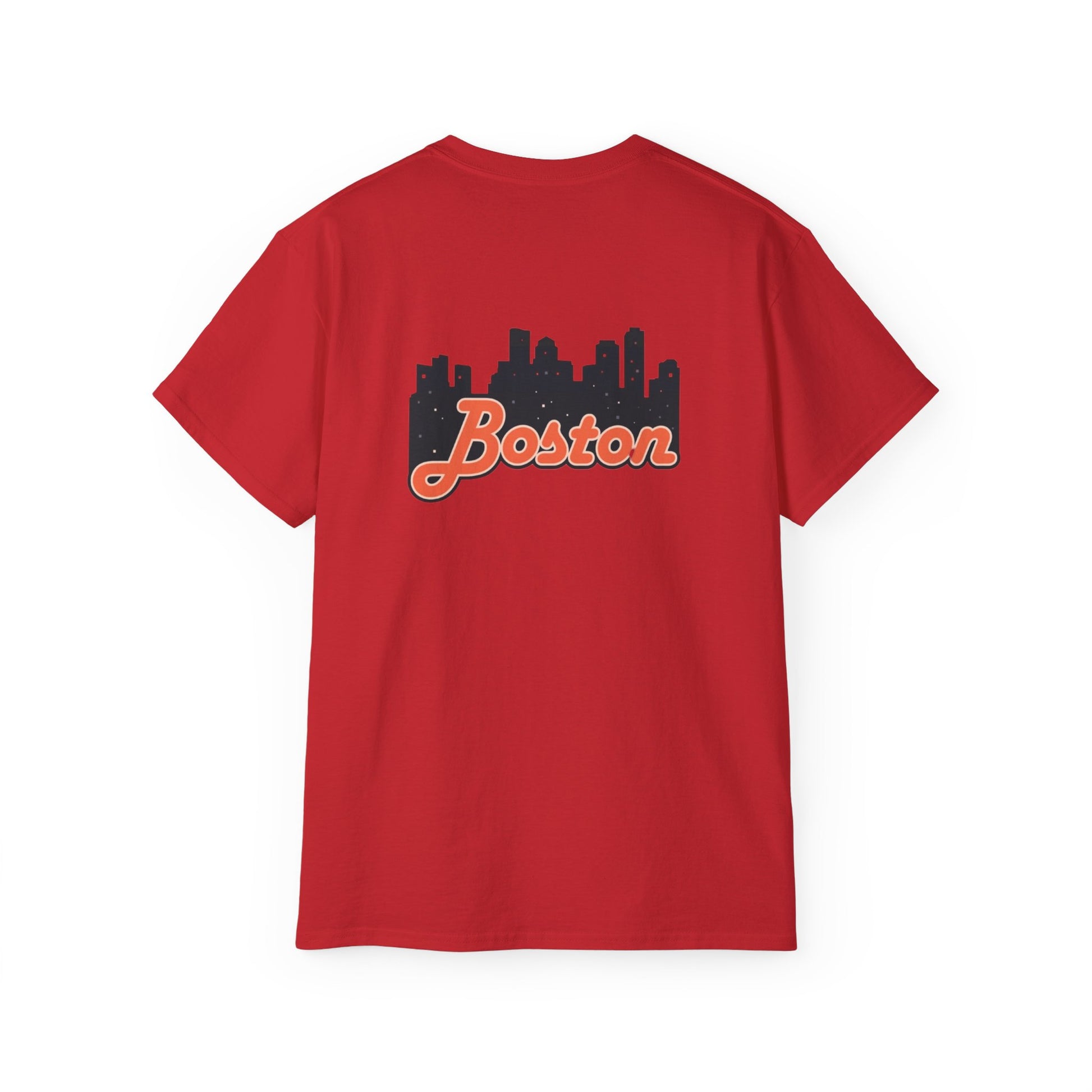 Boston Skyline Unisex Tee, Urban Apparel, City Pride Shirt, Gift for Boston Lovers, Casual Wear, Travel Souvenir