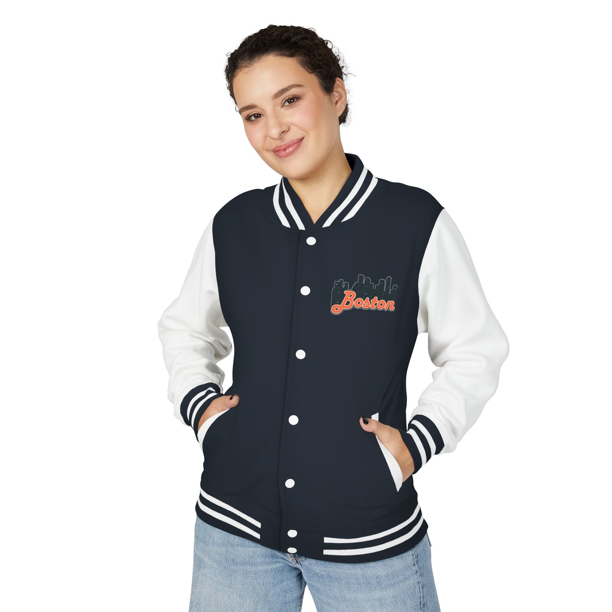 Classic Boston Letterman Jacket for Unisex, Vintage College Style, Cozy Sportswear, Perfect for Game Day, Gift for Sports Fans, Great [...]