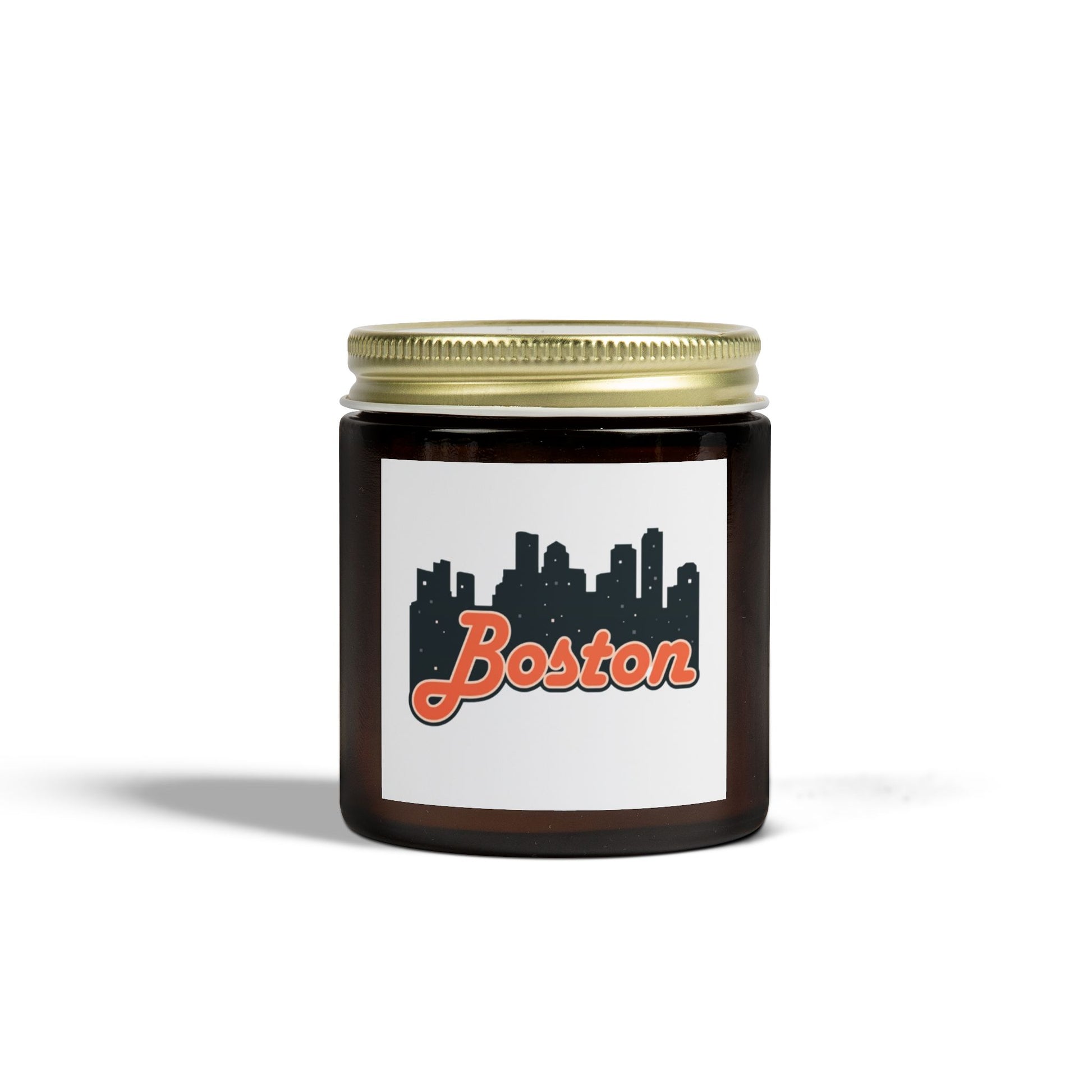 Boston Scented Candles - Coconut Apricot Wax | Home Decor, Relaxation, Gift for Her, Aromatherapy, Travel Essentials