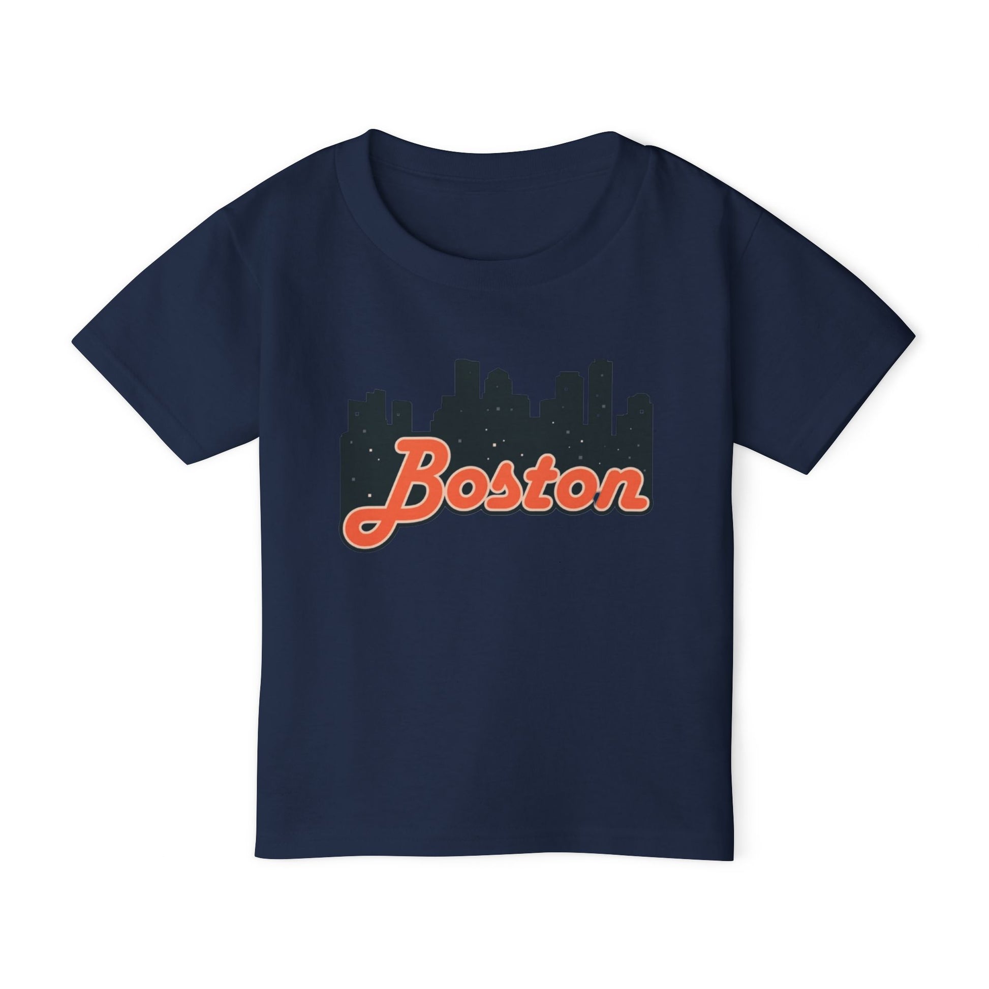 Boston Skyline Toddler T-Shirt, Cute Boston Shirt, Kids City Tee, Baby Gift, Toddler Apparel