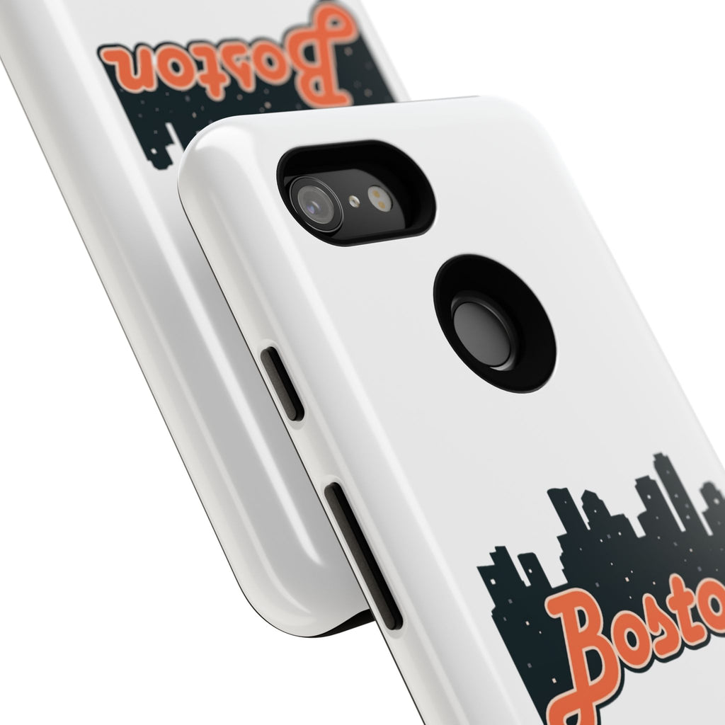 Boston Skyline Phone Case | Tough Cases for Protection, Customizable Design, Gift for Boston Lovers, Unique Cell Phone Accessory