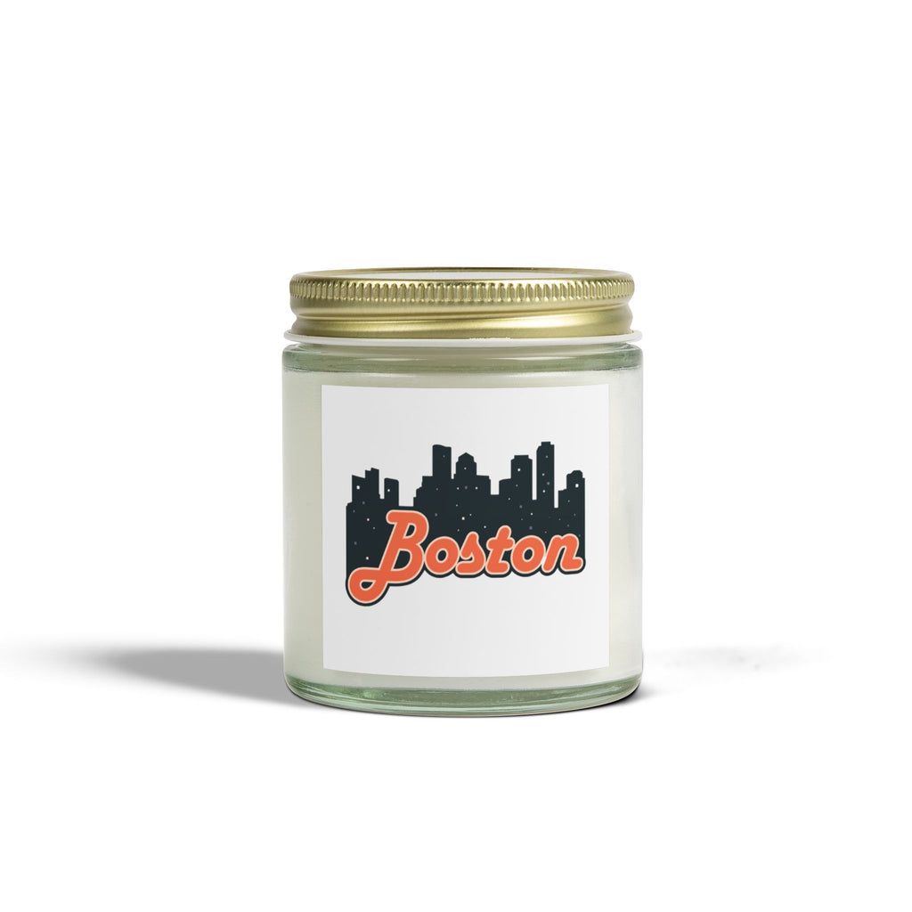 Boston Scented Candles - Coconut Apricot Wax | Home Decor, Relaxation, Gift for Her, Aromatherapy, Travel Essentials