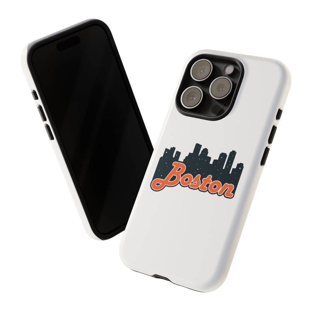 Boston Skyline Phone Case | Tough Cases for Protection, Customizable Design, Gift for Boston Lovers, Unique Cell Phone Accessory