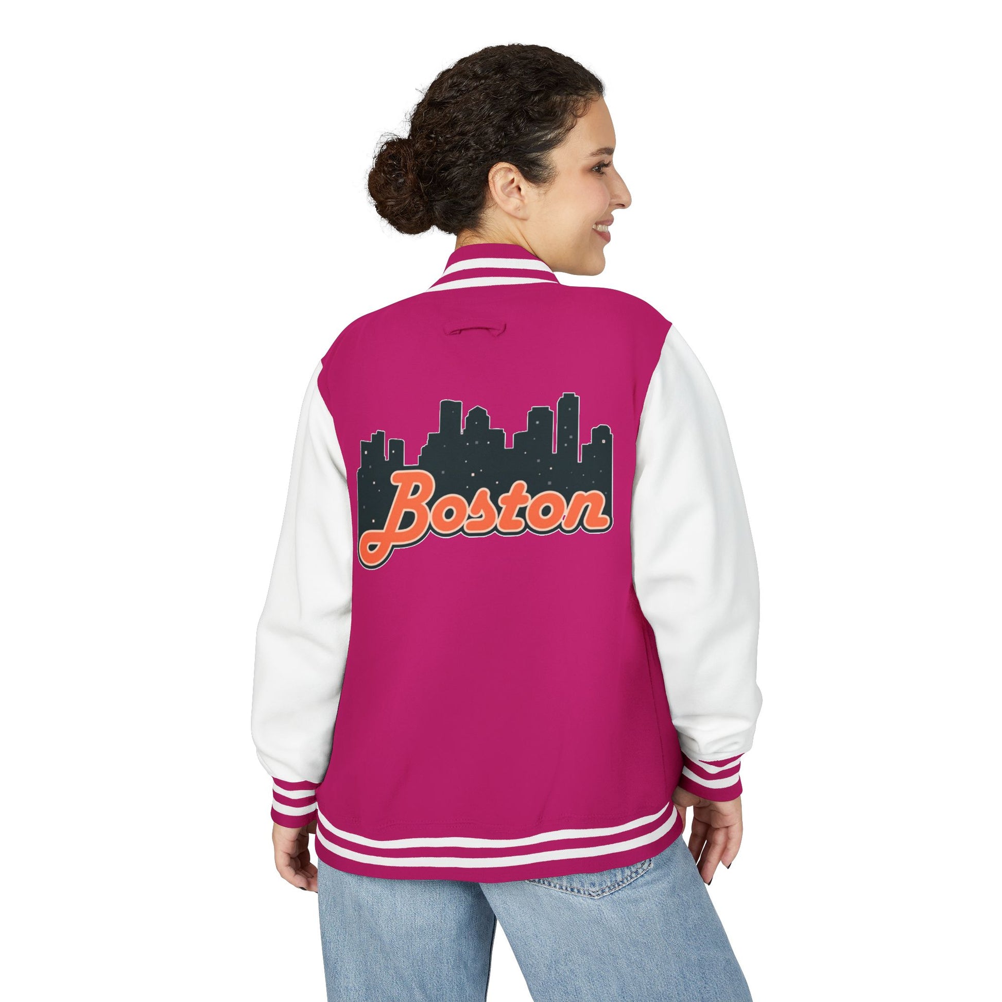 Classic Boston Letterman Jacket for Unisex, Vintage College Style, Cozy Sportswear, Perfect for Game Day, Gift for Sports Fans, Great [...]