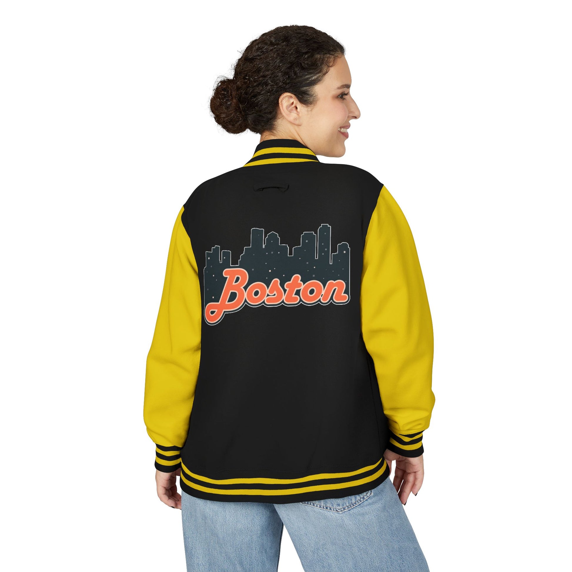 Classic Boston Letterman Jacket for Unisex, Vintage College Style, Cozy Sportswear, Perfect for Game Day, Gift for Sports Fans, Great [...]