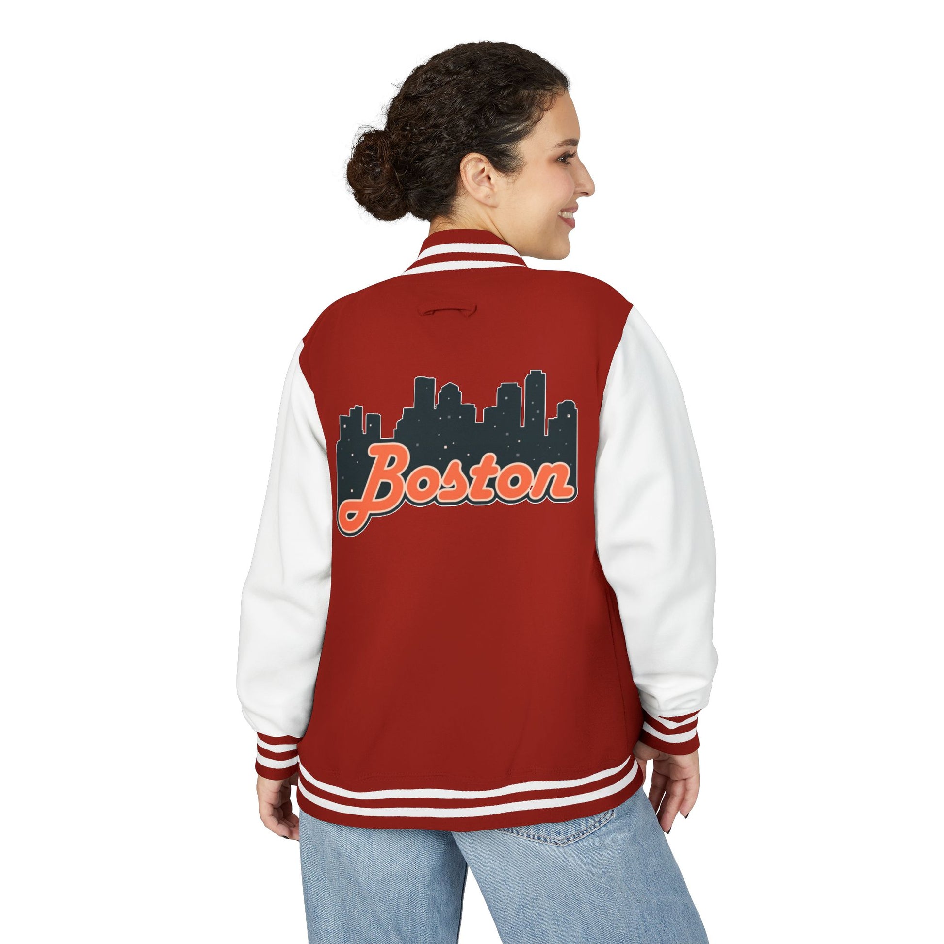 Classic Boston Letterman Jacket for Unisex, Vintage College Style, Cozy Sportswear, Perfect for Game Day, Gift for Sports Fans, Great [...]