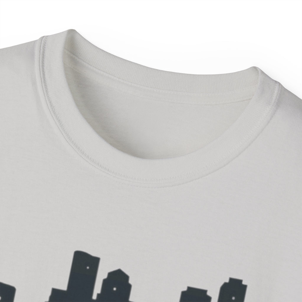 Boston Skyline Unisex Tee, Urban Apparel, City Pride Shirt, Gift for Boston Lovers, Casual Wear, Travel Souvenir
