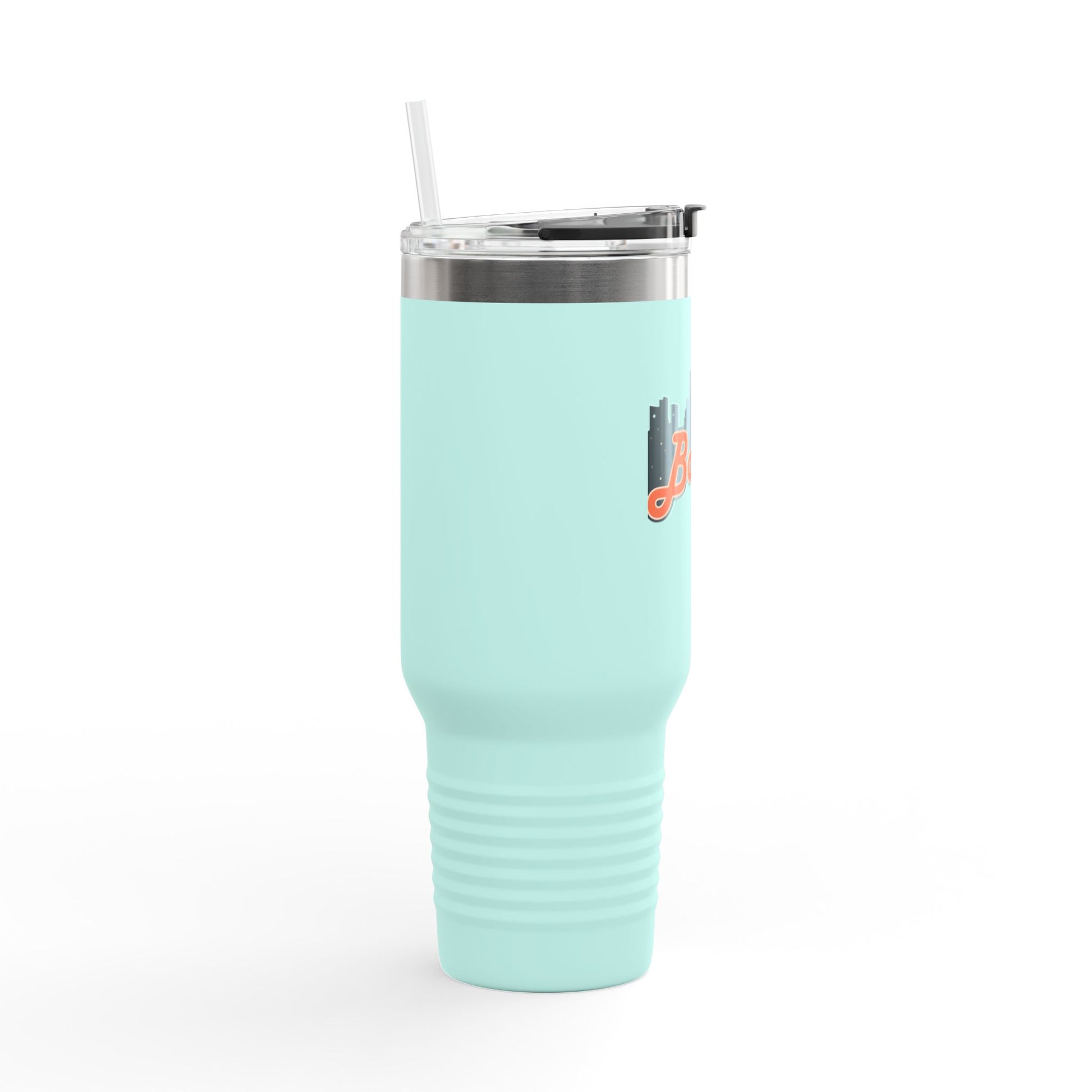 Boston Insulated Travel Mug | 40oz Thermal Cup for Coffee, Personalized Gifts for Her, Travel Tumbler, Souvenir Drinkware, Holiday Essential
