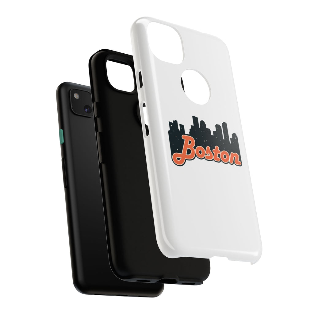 Boston Skyline Phone Case | Tough Cases for Protection, Customizable Design, Gift for Boston Lovers, Unique Cell Phone Accessory
