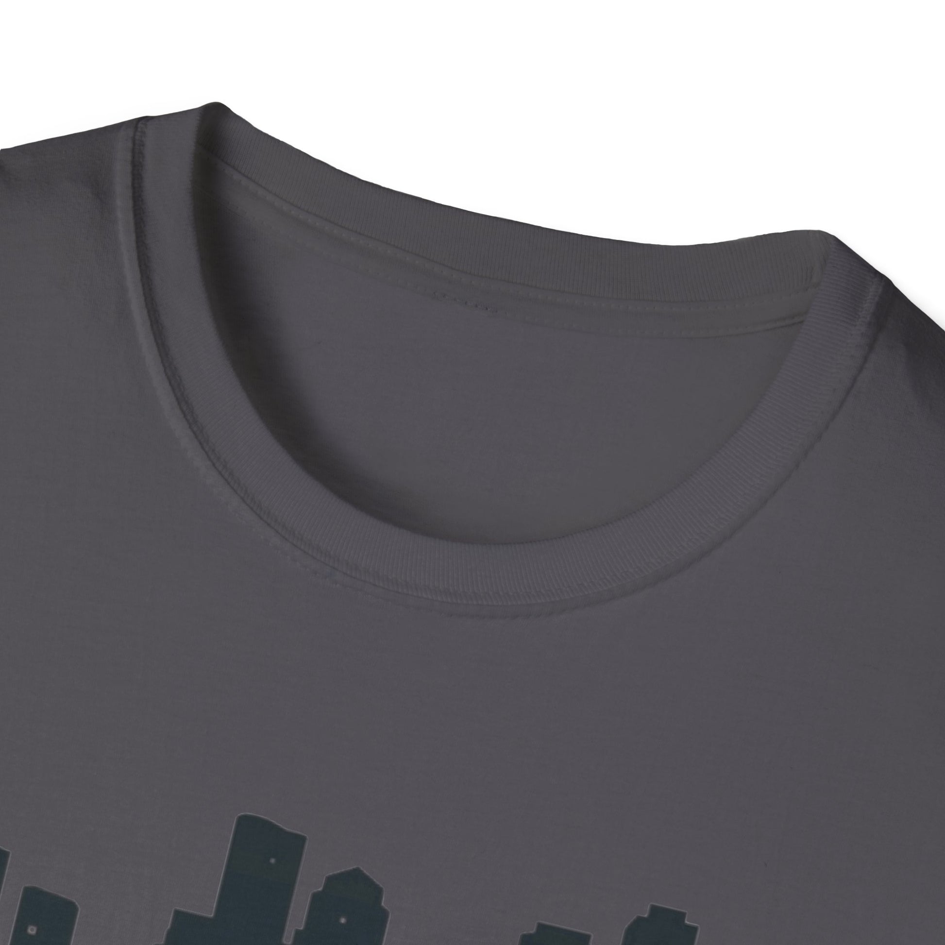 Boston Skyline Unisex Softstyle T-Shirt, City Tee, Gift for Travelers, Summer Casual Wear, Urban Style Shirt, Boston Pride