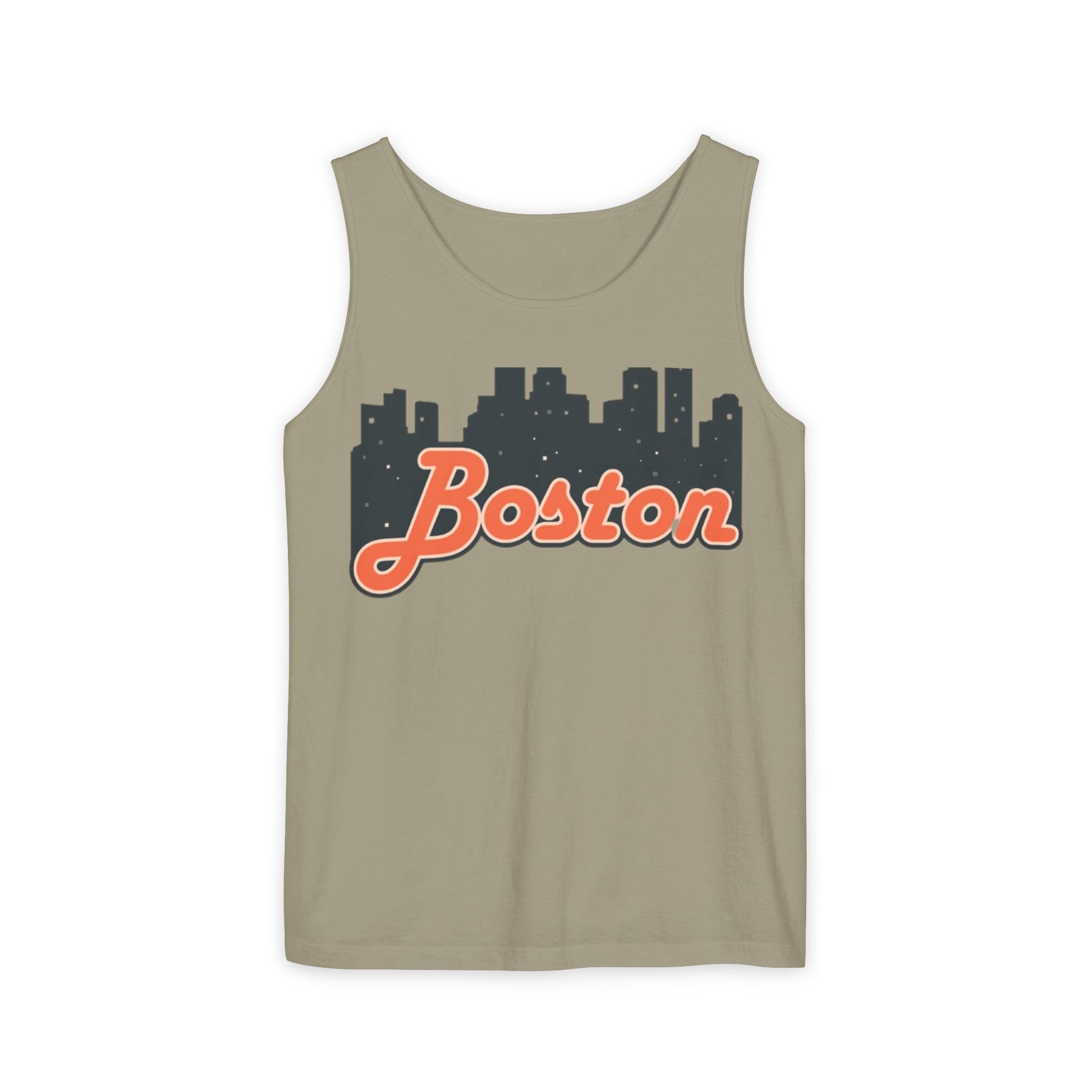 Boston Skyline Unisex Tank Top | Summer Vibes, Vacation Wear, Gift for City Lovers, Casual Style, Hipster Fashion