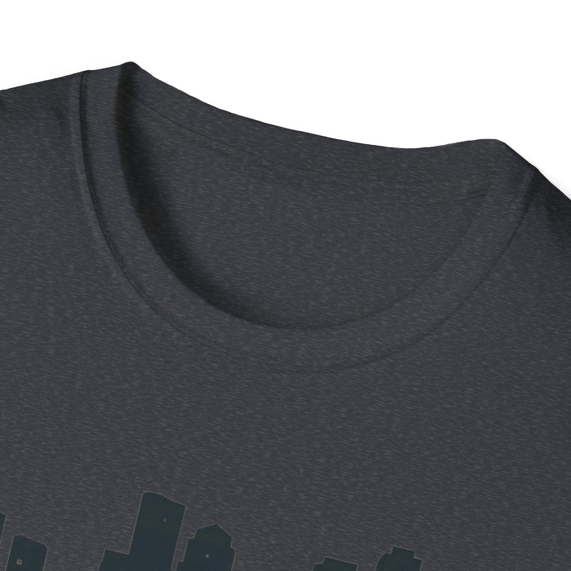 Boston Skyline Unisex Softstyle T-Shirt, City Tee, Gift for Travelers, Summer Casual Wear, Urban Style Shirt, Boston Pride