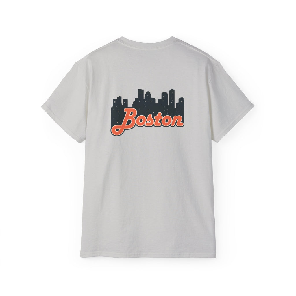 Boston Skyline Unisex Tee, Urban Apparel, City Pride Shirt, Gift for Boston Lovers, Casual Wear, Travel Souvenir