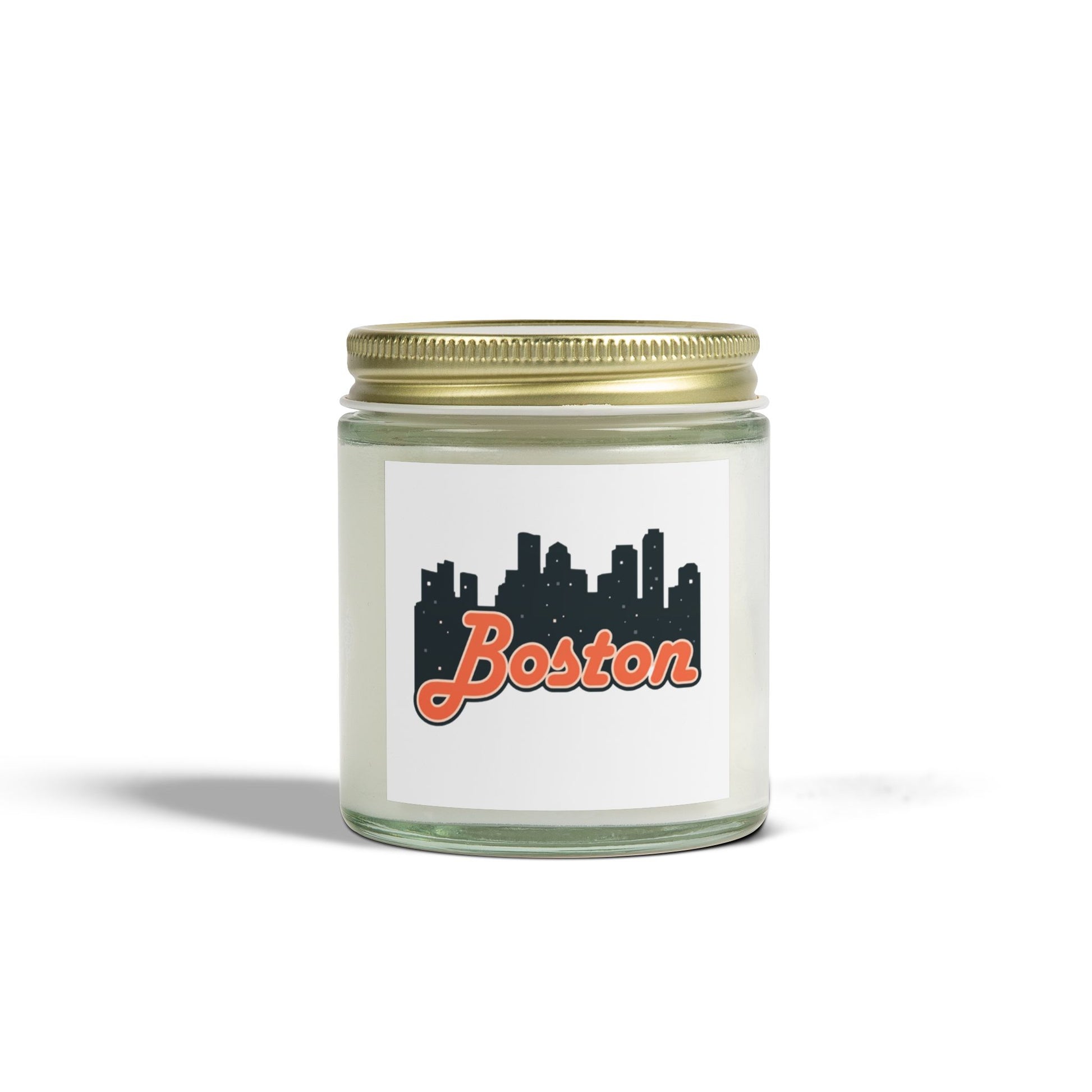 Boston Scented Candles - Coconut Apricot Wax | Home Decor, Relaxation, Gift for Her, Aromatherapy, Travel Essentials