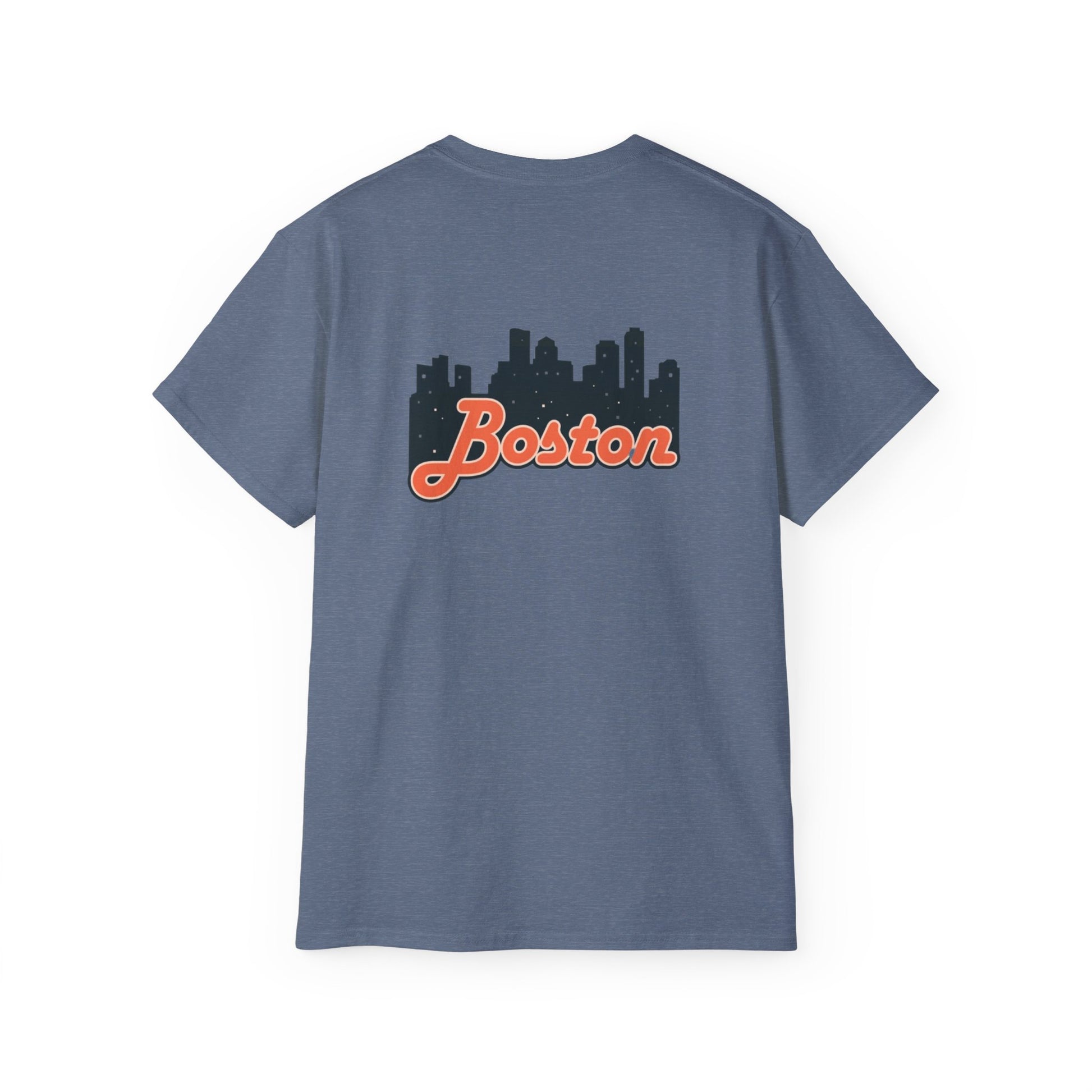 Boston Skyline Unisex Tee, Urban Apparel, City Pride Shirt, Gift for Boston Lovers, Casual Wear, Travel Souvenir