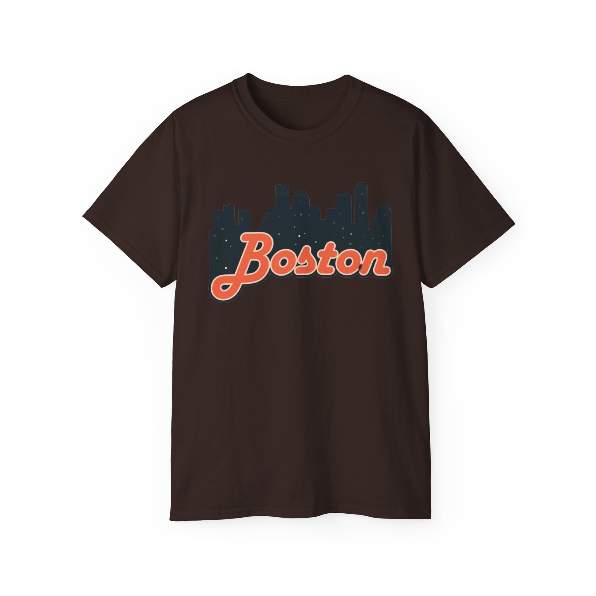 Boston Skyline Unisex Tee, Urban Apparel, City Pride Shirt, Gift for Boston Lovers, Casual Wear, Travel Souvenir