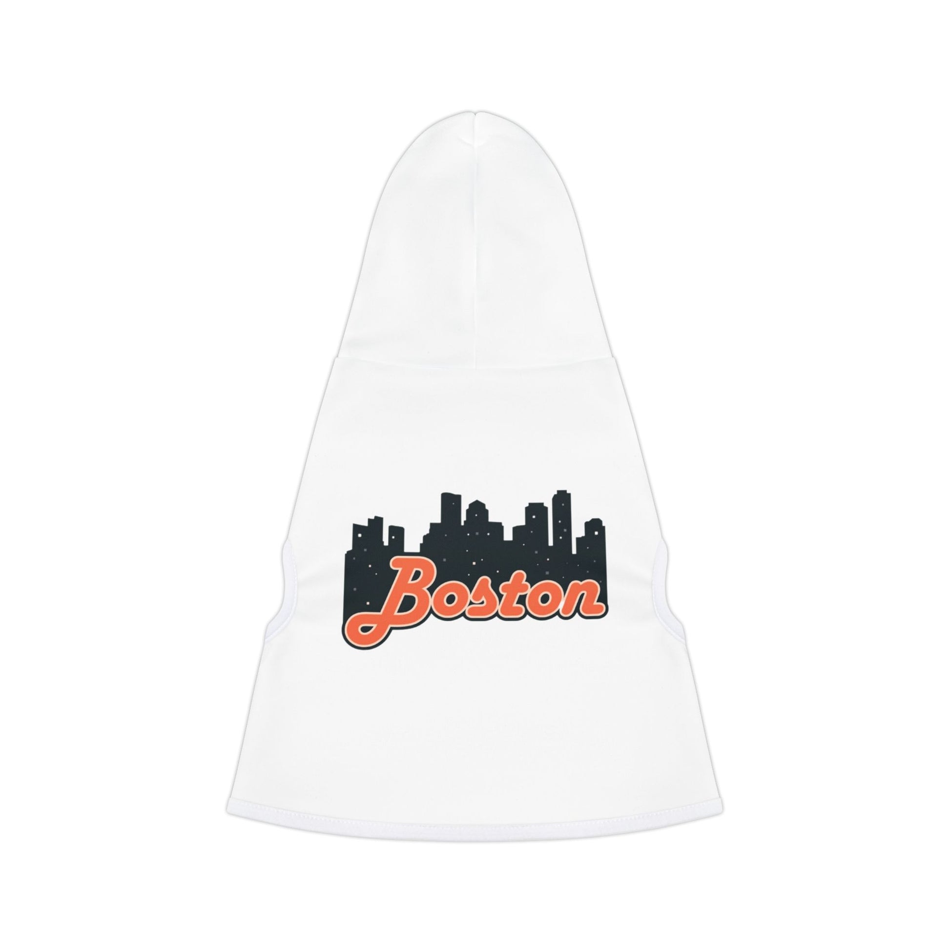 Chic Boston Pet Hoodie, Urban Style Dog Sweater, Cute Pet Apparel for City Dwellers, Fall Fashion, Hip Pet Gift