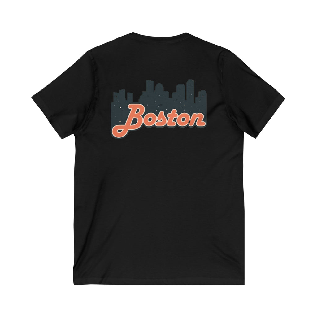 Unisex Jersey Short Sleeve V-Neck Tee