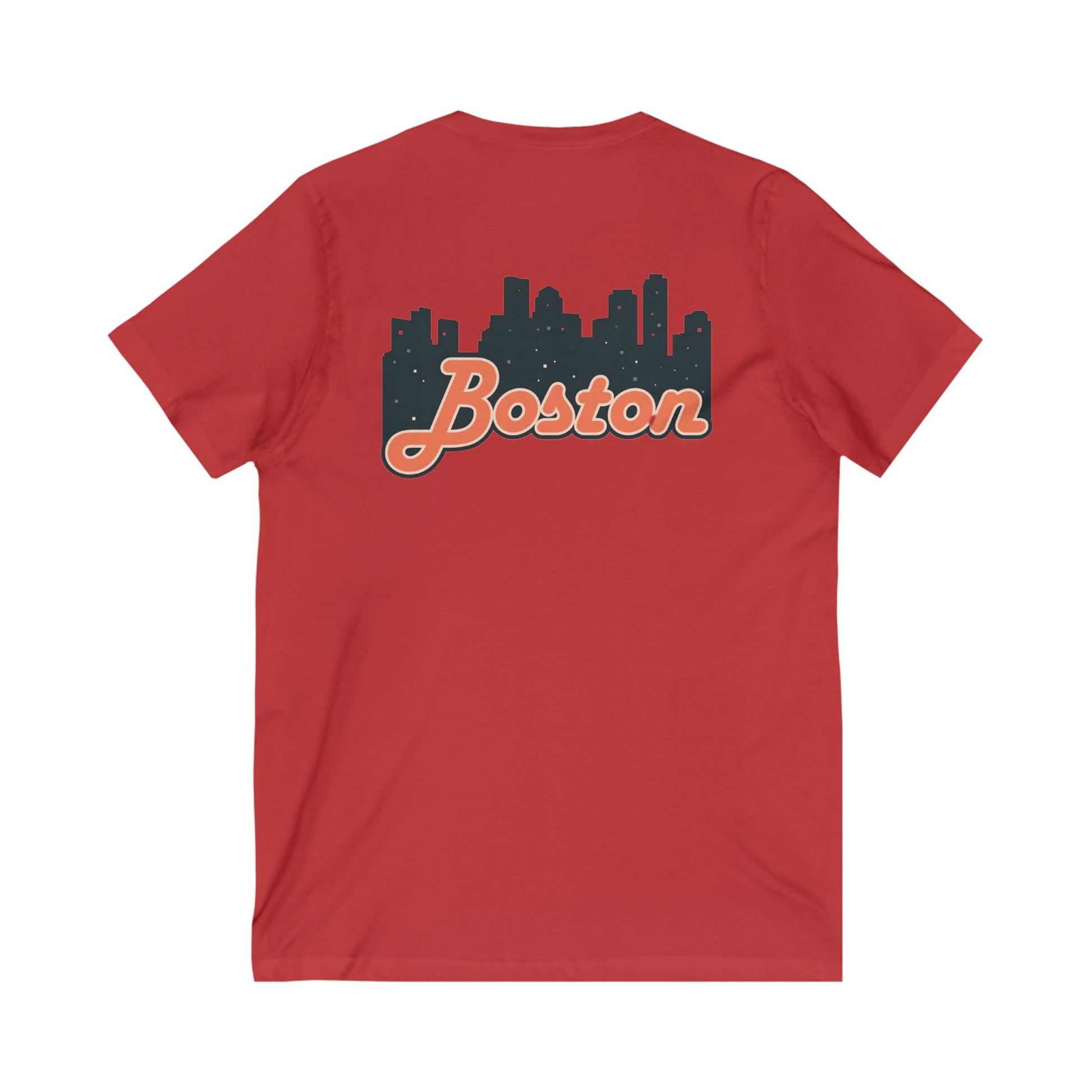 Unisex Jersey Short Sleeve V-Neck Tee