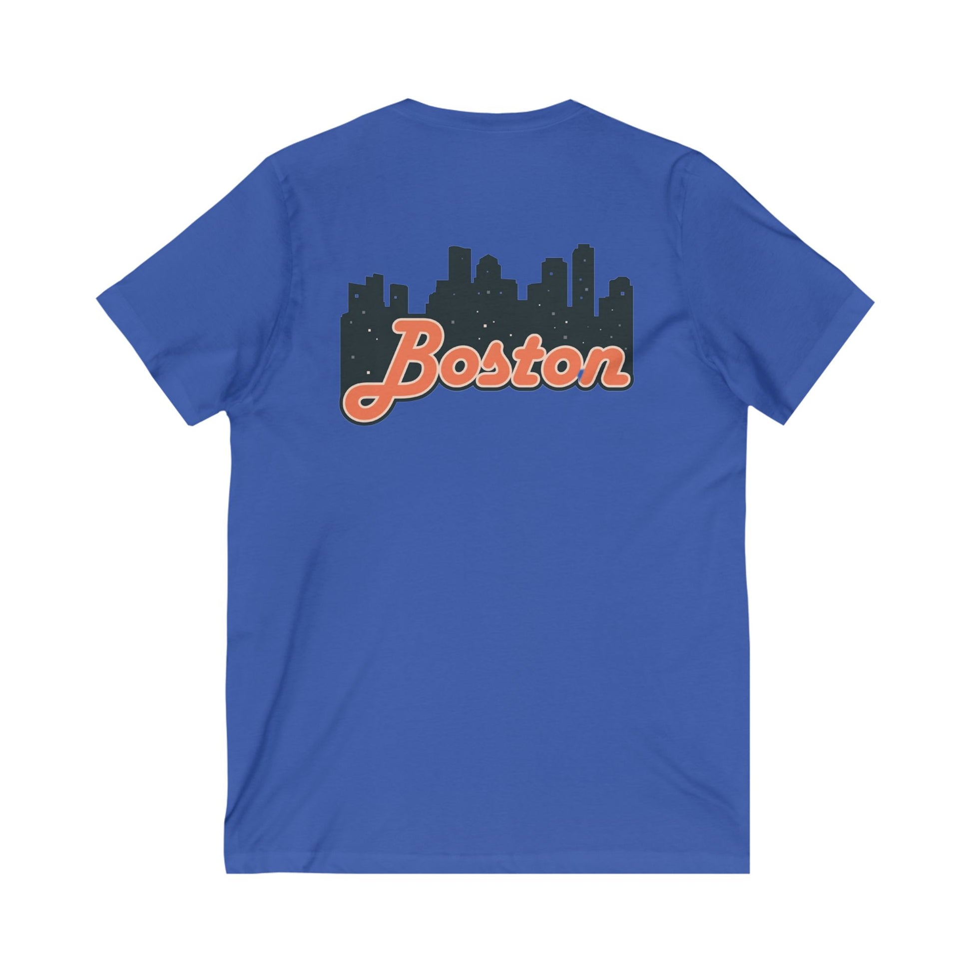 Unisex Jersey Short Sleeve V-Neck Tee