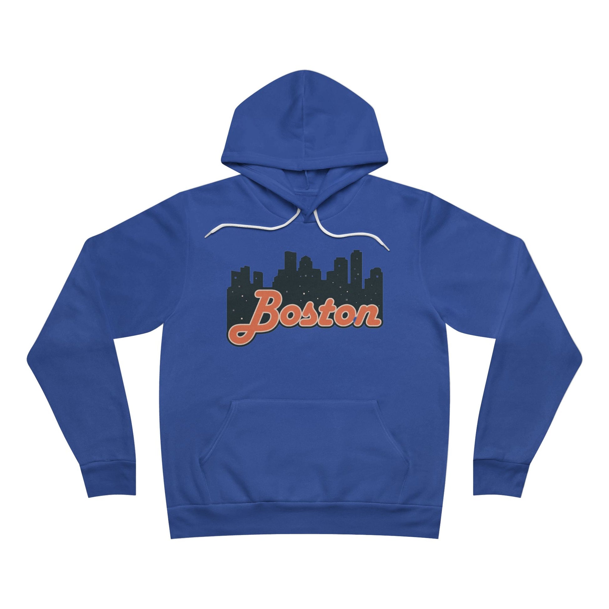 Boston Skyline Unisex Hoodie, Cozy Urban Sweatshirt, Gift for Boston Lovers, City Style Pullover, Travel Souvenir Hoodie