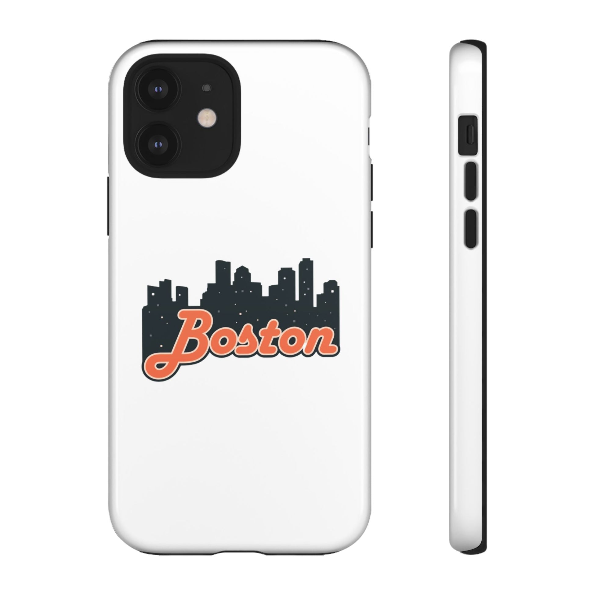 Boston Skyline Phone Case | Tough Cases for Protection, Customizable Design, Gift for Boston Lovers, Unique Cell Phone Accessory