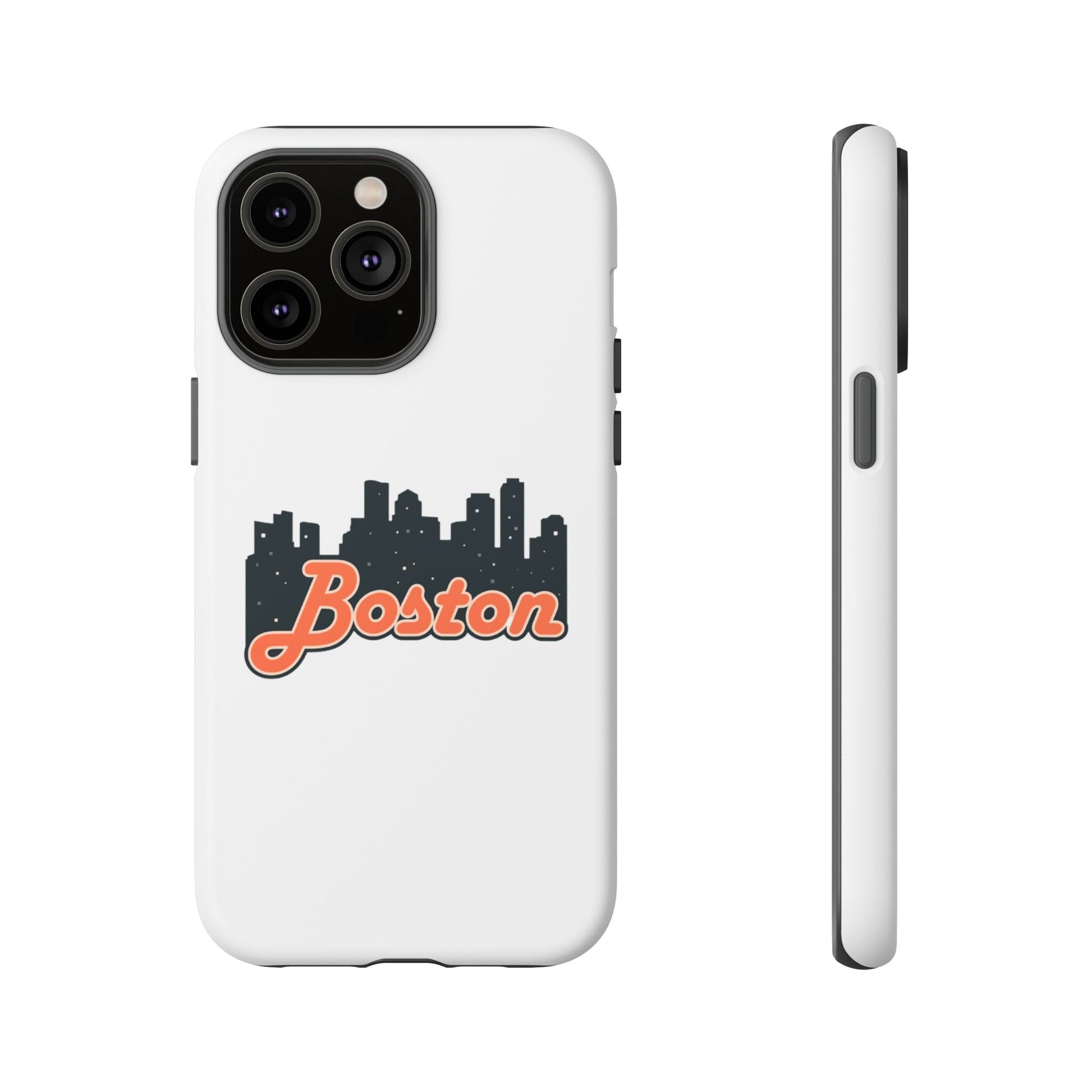 Boston Skyline Phone Case | Tough Cases for Protection, Customizable Design, Gift for Boston Lovers, Unique Cell Phone Accessory
