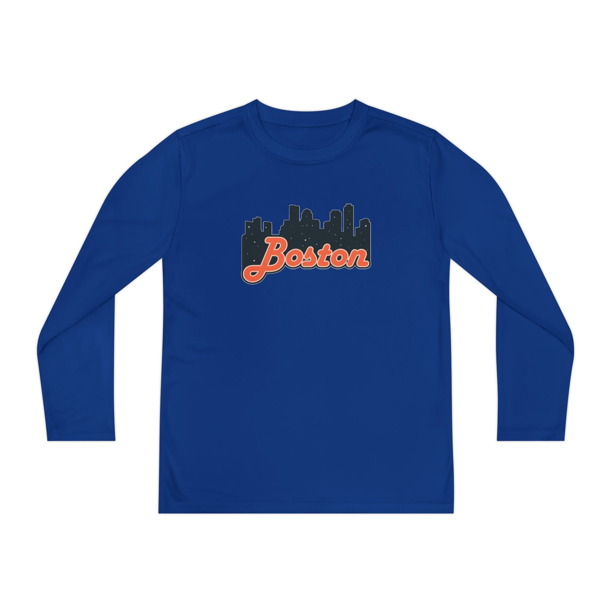 Boston Youth Long Sleeve Tee - Perfect for Sports, Casual Wear, Gift for Kids, Boston City Lovers, Birthday Gift