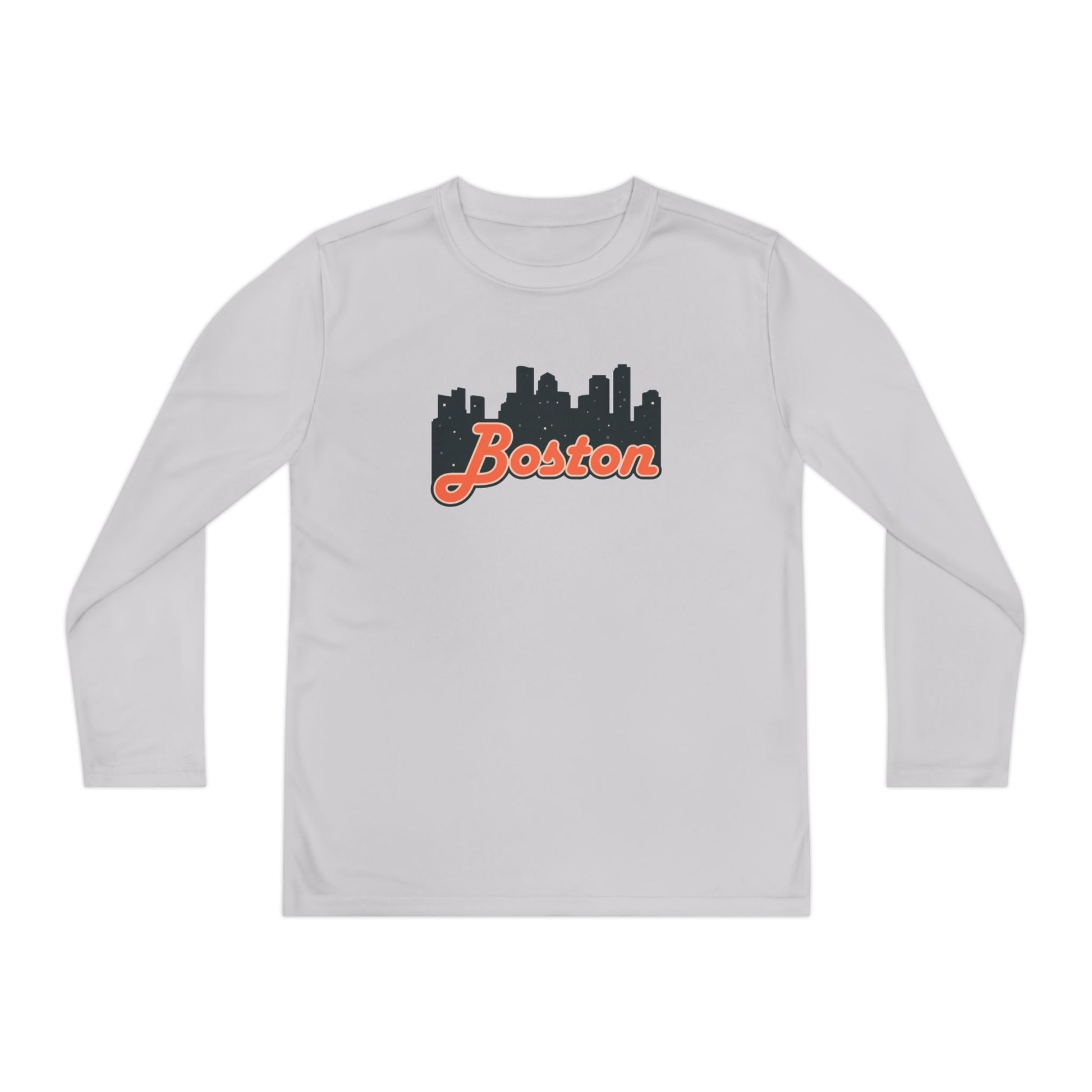 Boston Youth Long Sleeve Tee - Perfect for Sports, Casual Wear, Gift for Kids, Boston City Lovers, Birthday Gift
