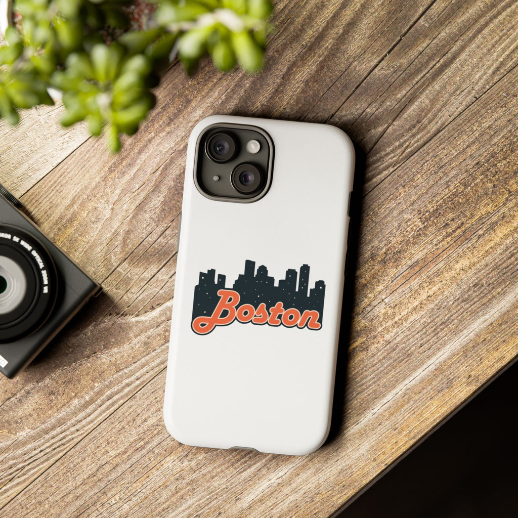 Boston Skyline Phone Case | Tough Cases for Protection, Customizable Design, Gift for Boston Lovers, Unique Cell Phone Accessory