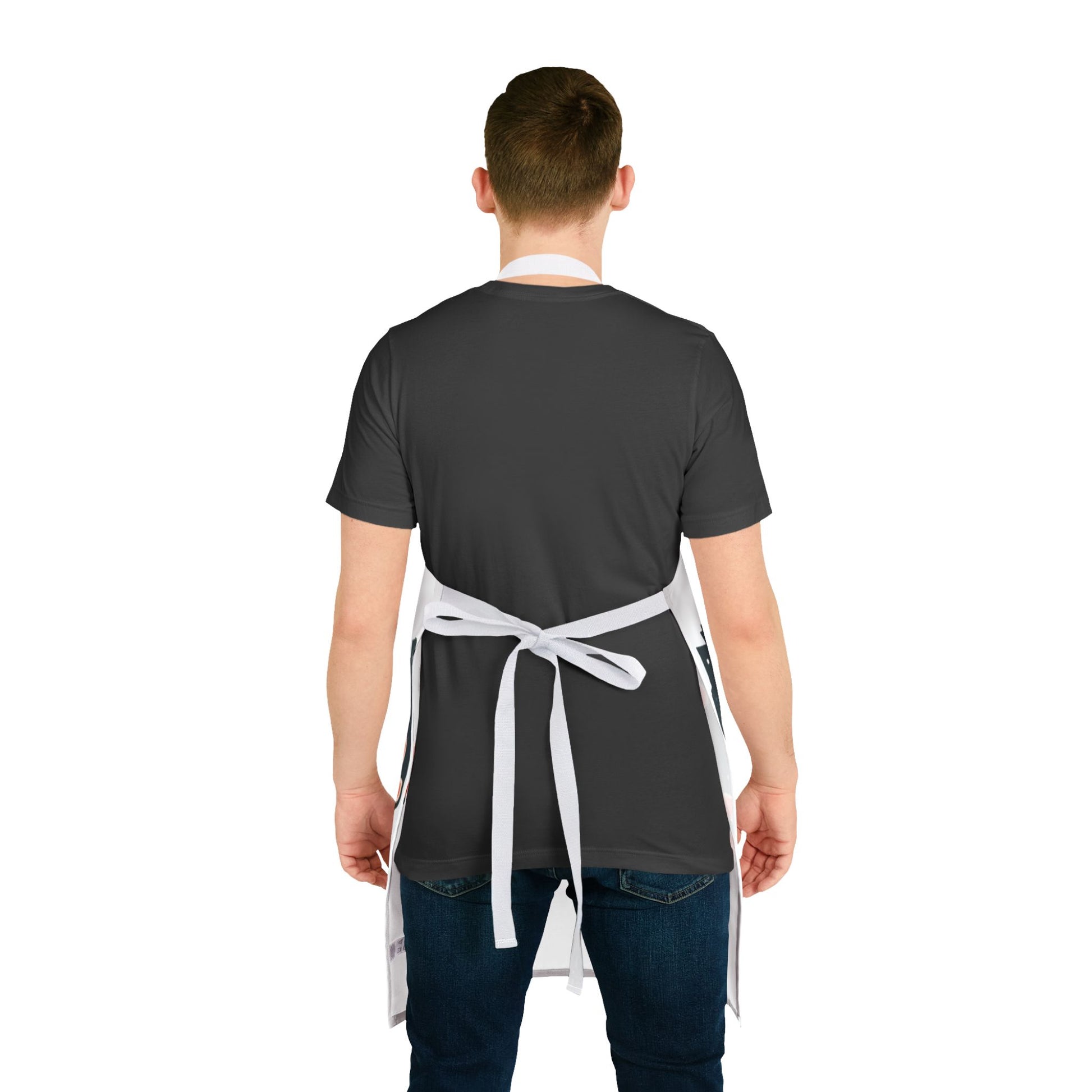 Boston Skyline Apron with Colorful Straps | Perfect Gift for Chefs, Cooking Enthusiasts, Food Lovers, Housewarming, Birthdays