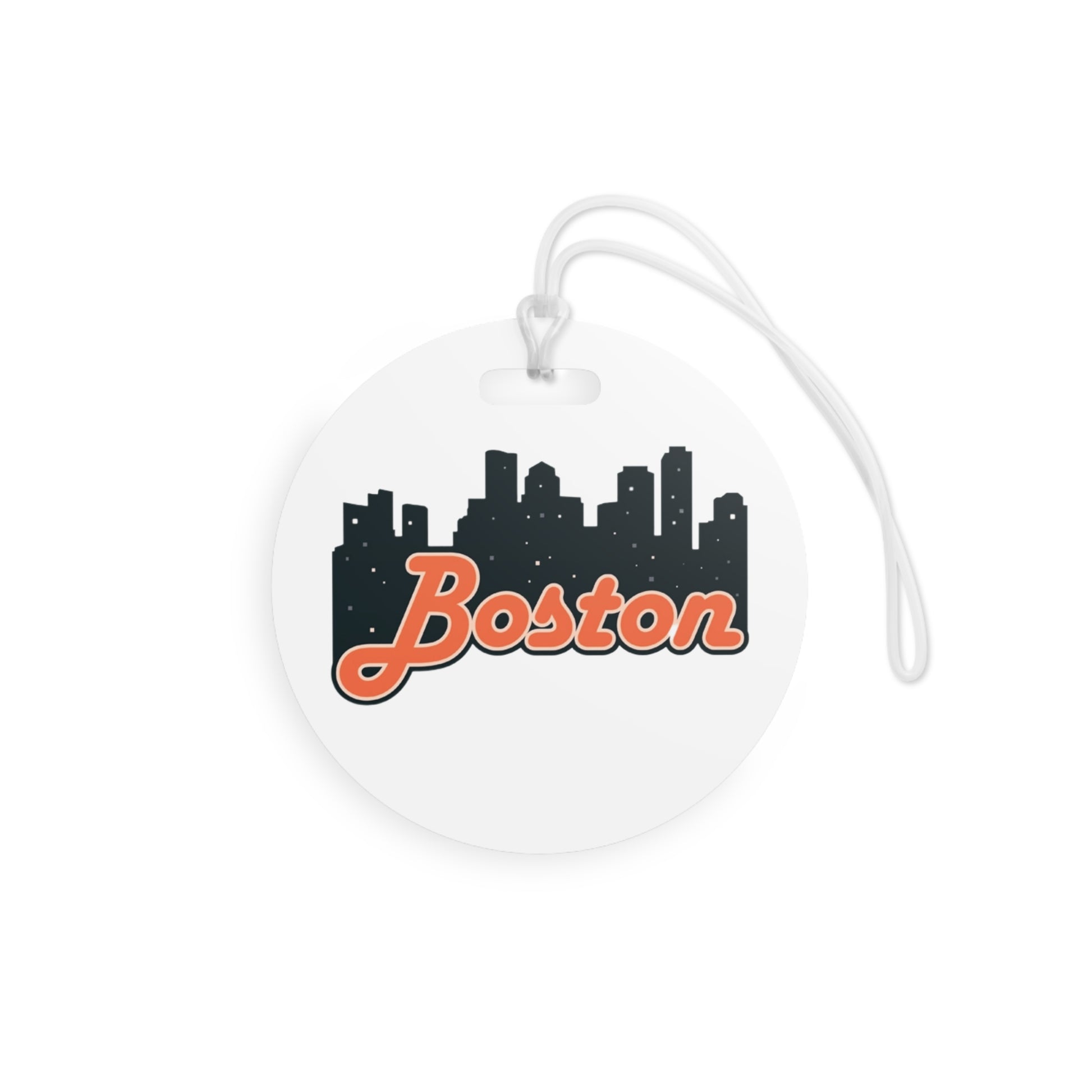 Boston Skyline Luggage Tags | Travel Accessories, Gift for Travelers, Baggage Labels, Airport Essentials, Personalized Travel Tags