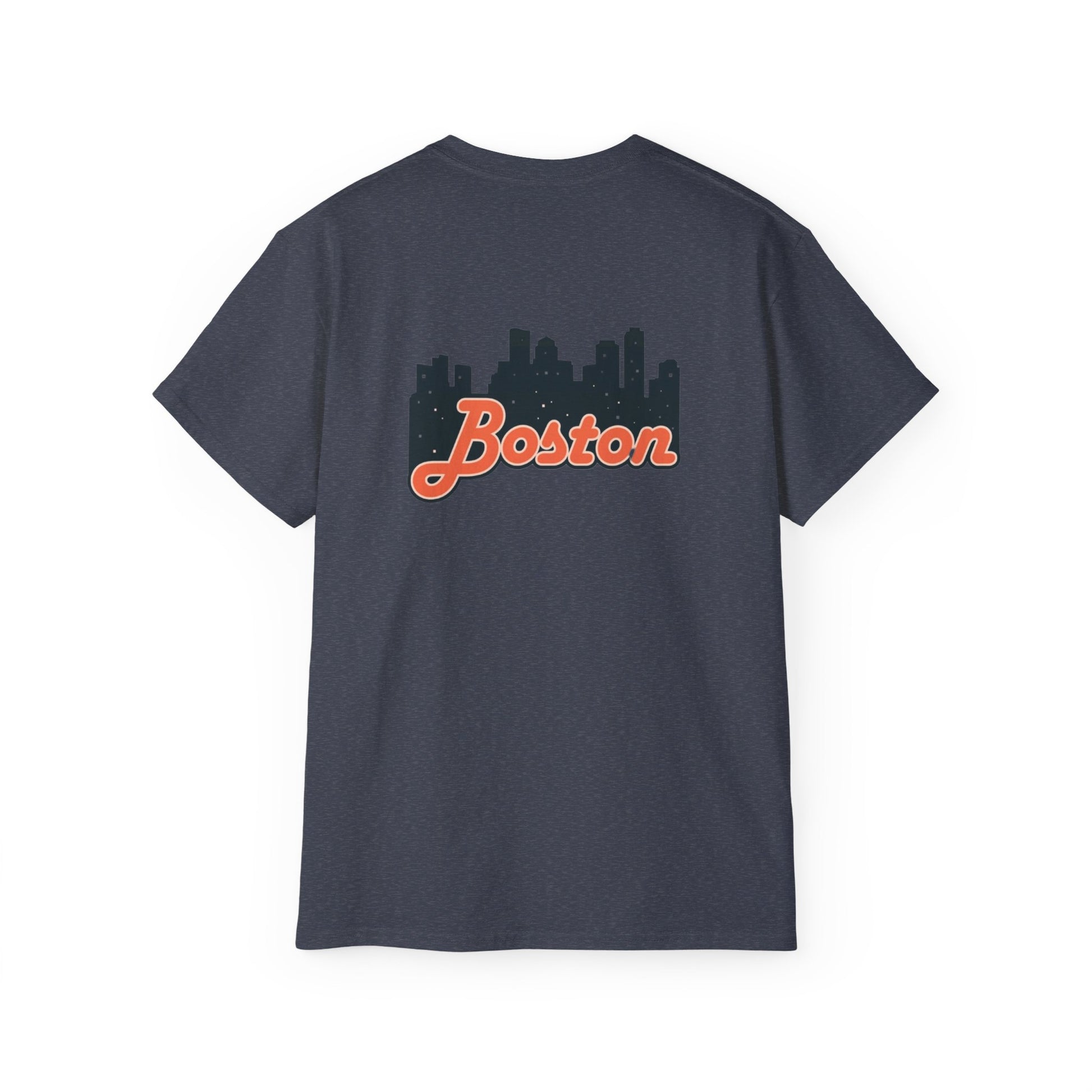 Boston Skyline Unisex Tee, Urban Apparel, City Pride Shirt, Gift for Boston Lovers, Casual Wear, Travel Souvenir