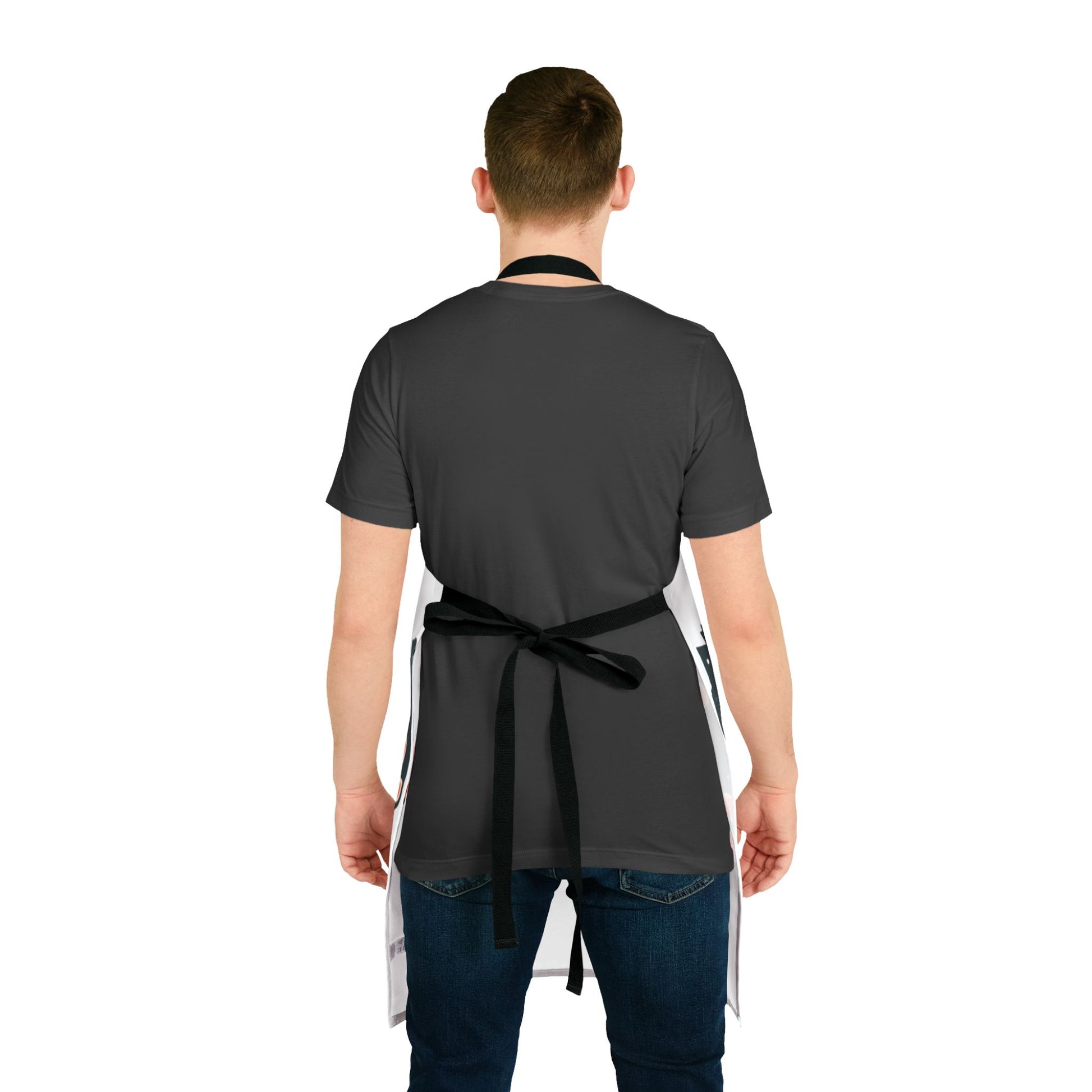 Boston Skyline Apron with Colorful Straps | Perfect Gift for Chefs, Cooking Enthusiasts, Food Lovers, Housewarming, Birthdays