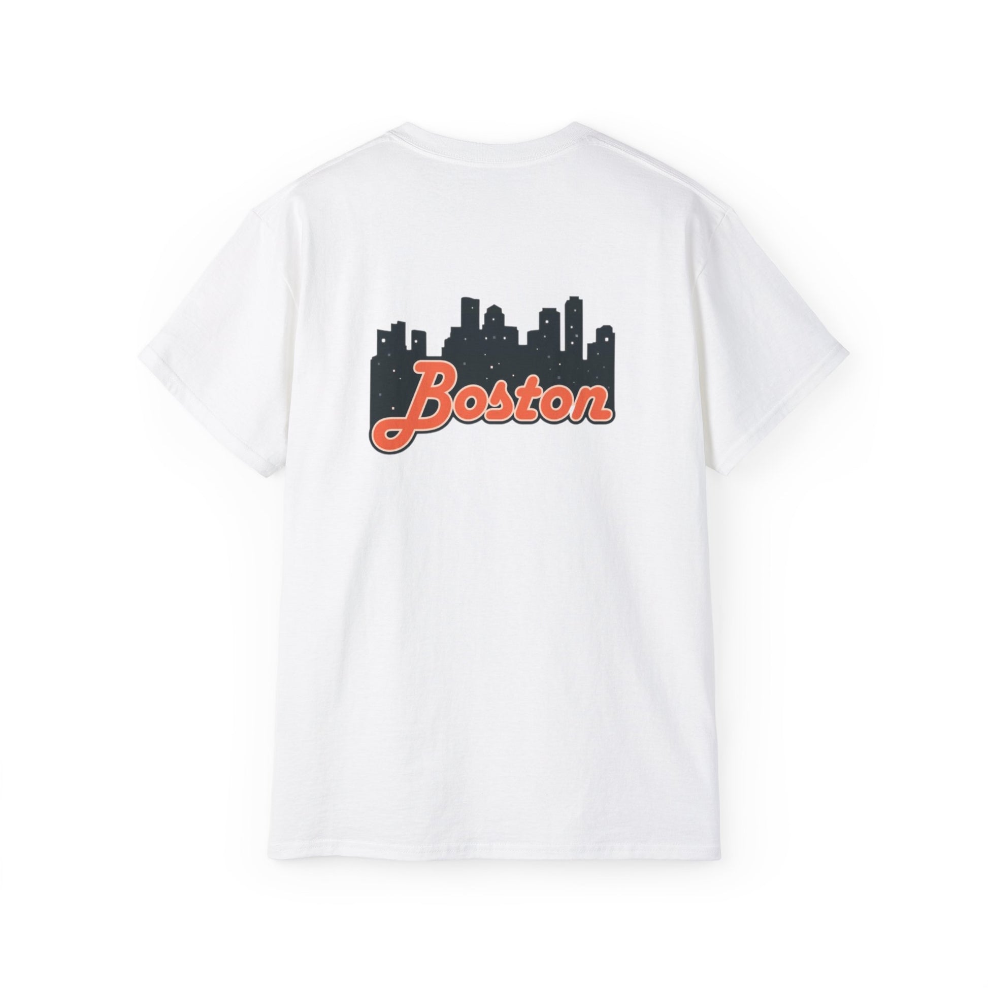 Boston Skyline Unisex Tee, Urban Apparel, City Pride Shirt, Gift for Boston Lovers, Casual Wear, Travel Souvenir