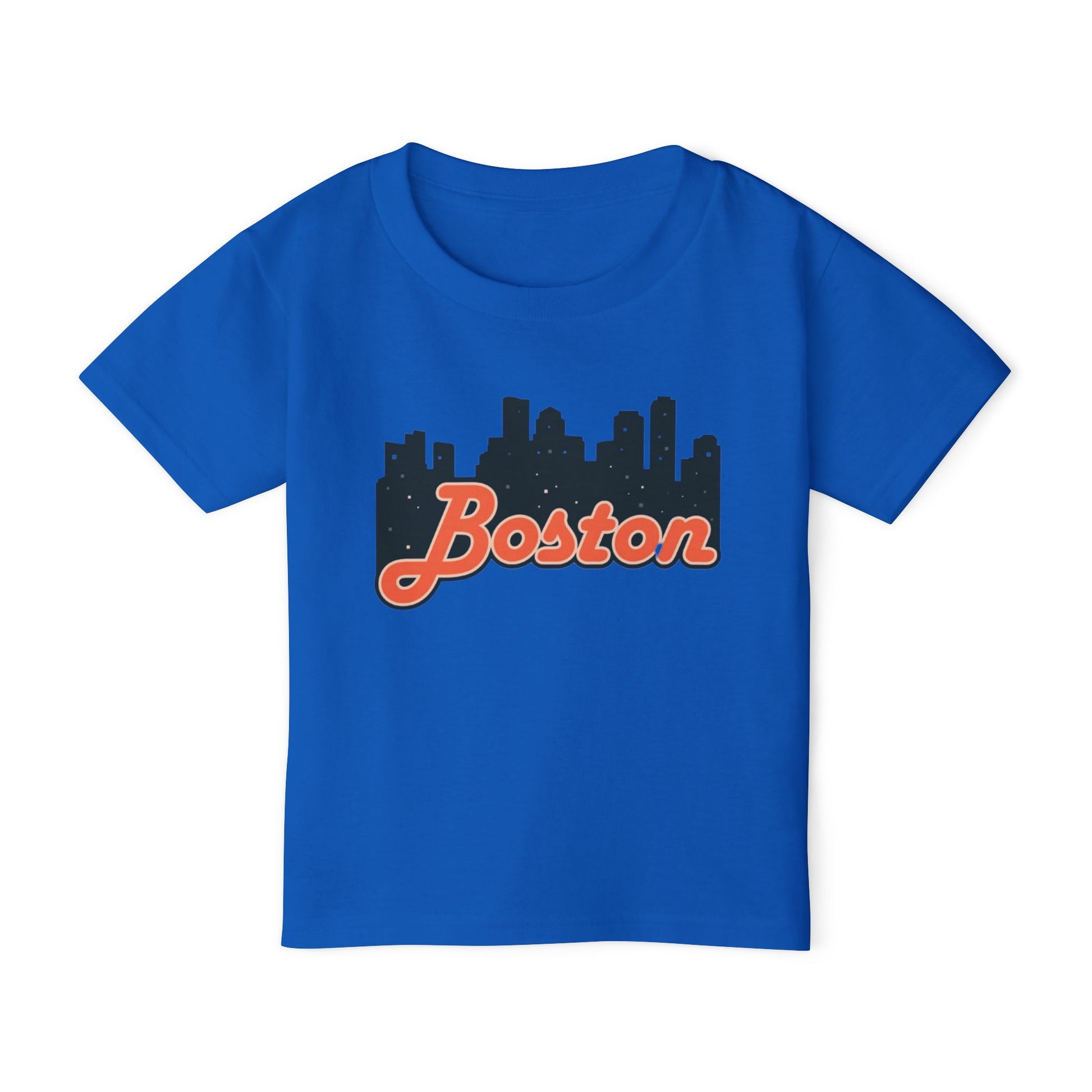 Boston Skyline Toddler T-Shirt, Cute Boston Shirt, Kids City Tee, Baby Gift, Toddler Apparel