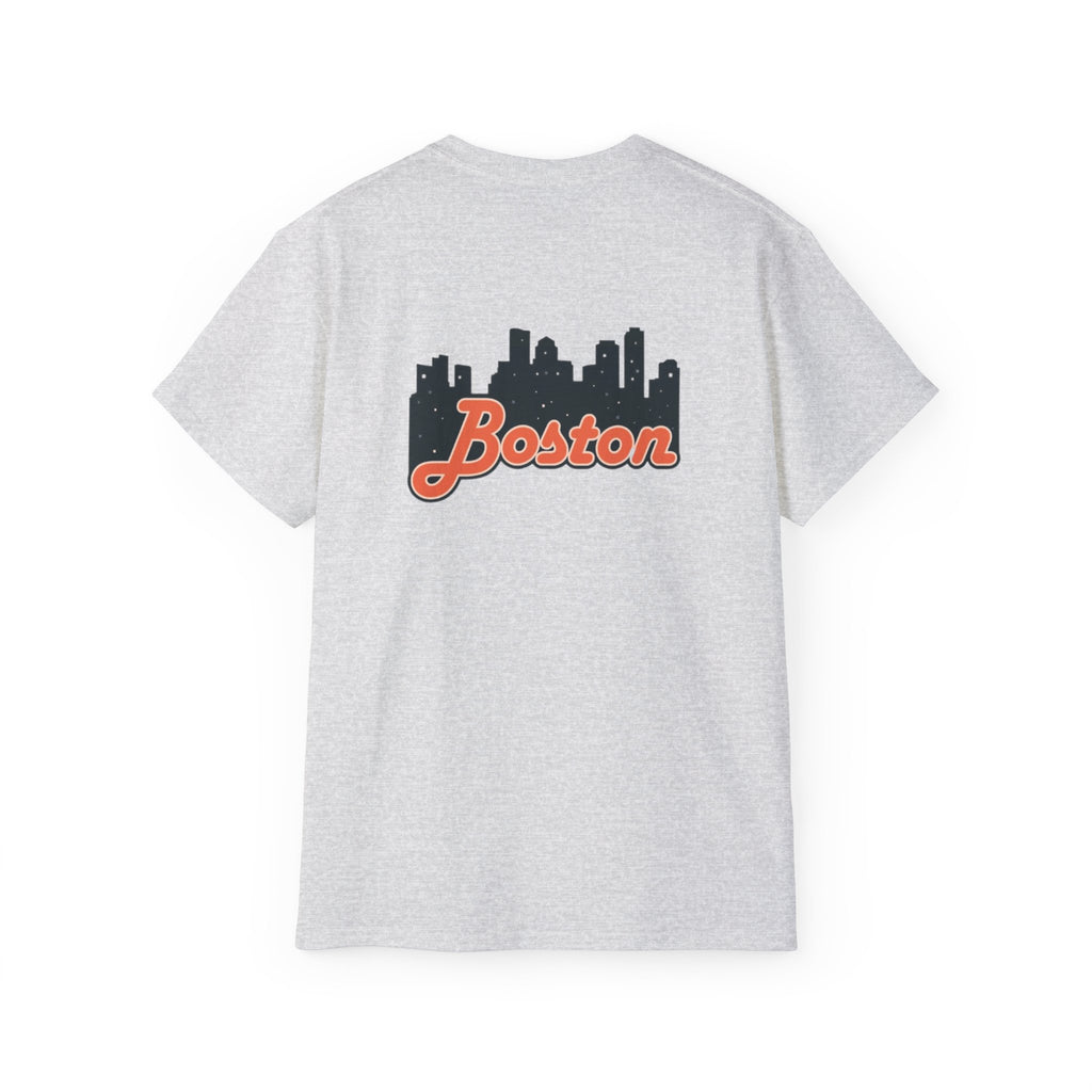 Boston Skyline Unisex Tee, Urban Apparel, City Pride Shirt, Gift for Boston Lovers, Casual Wear, Travel Souvenir
