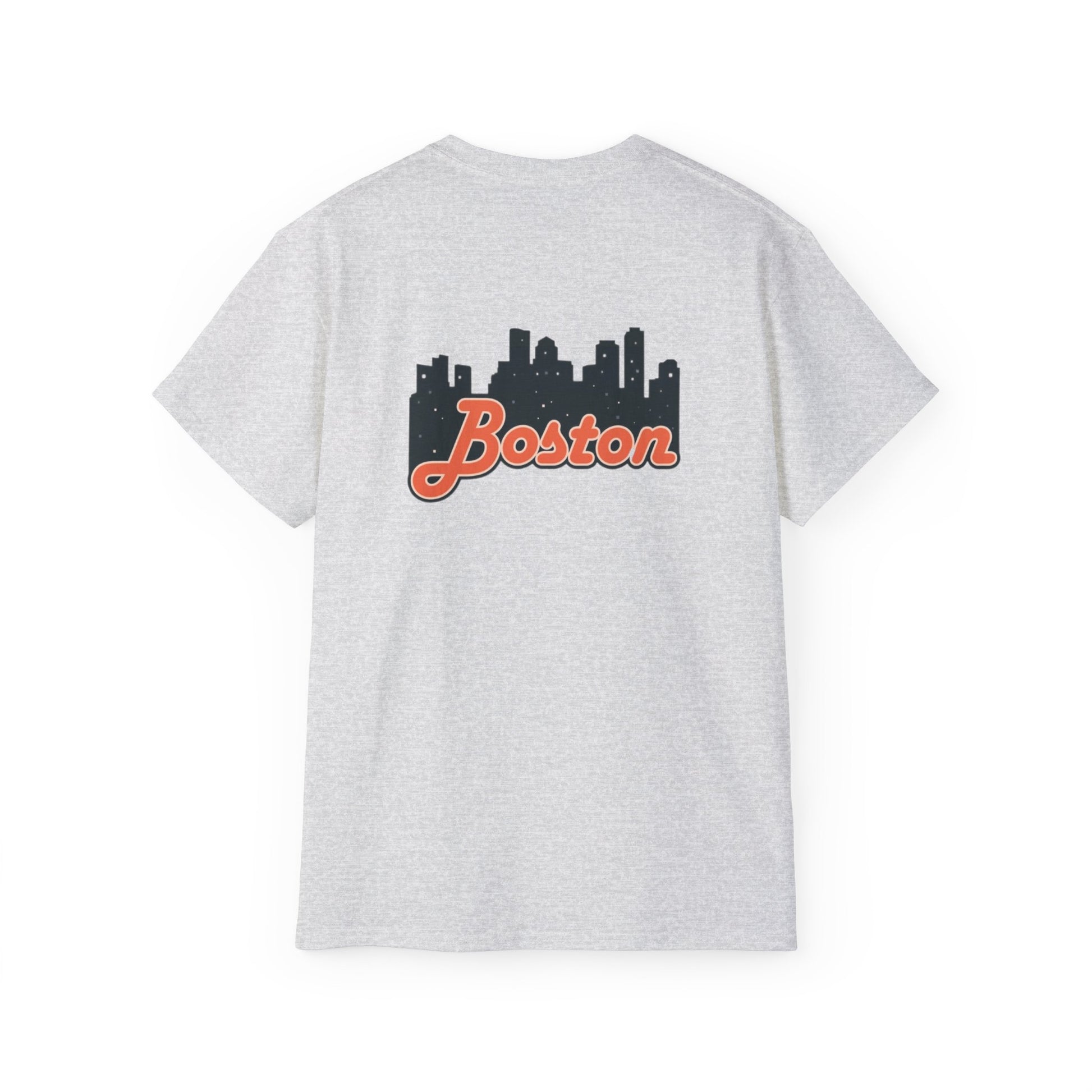 Boston Skyline Unisex Tee, Urban Apparel, City Pride Shirt, Gift for Boston Lovers, Casual Wear, Travel Souvenir