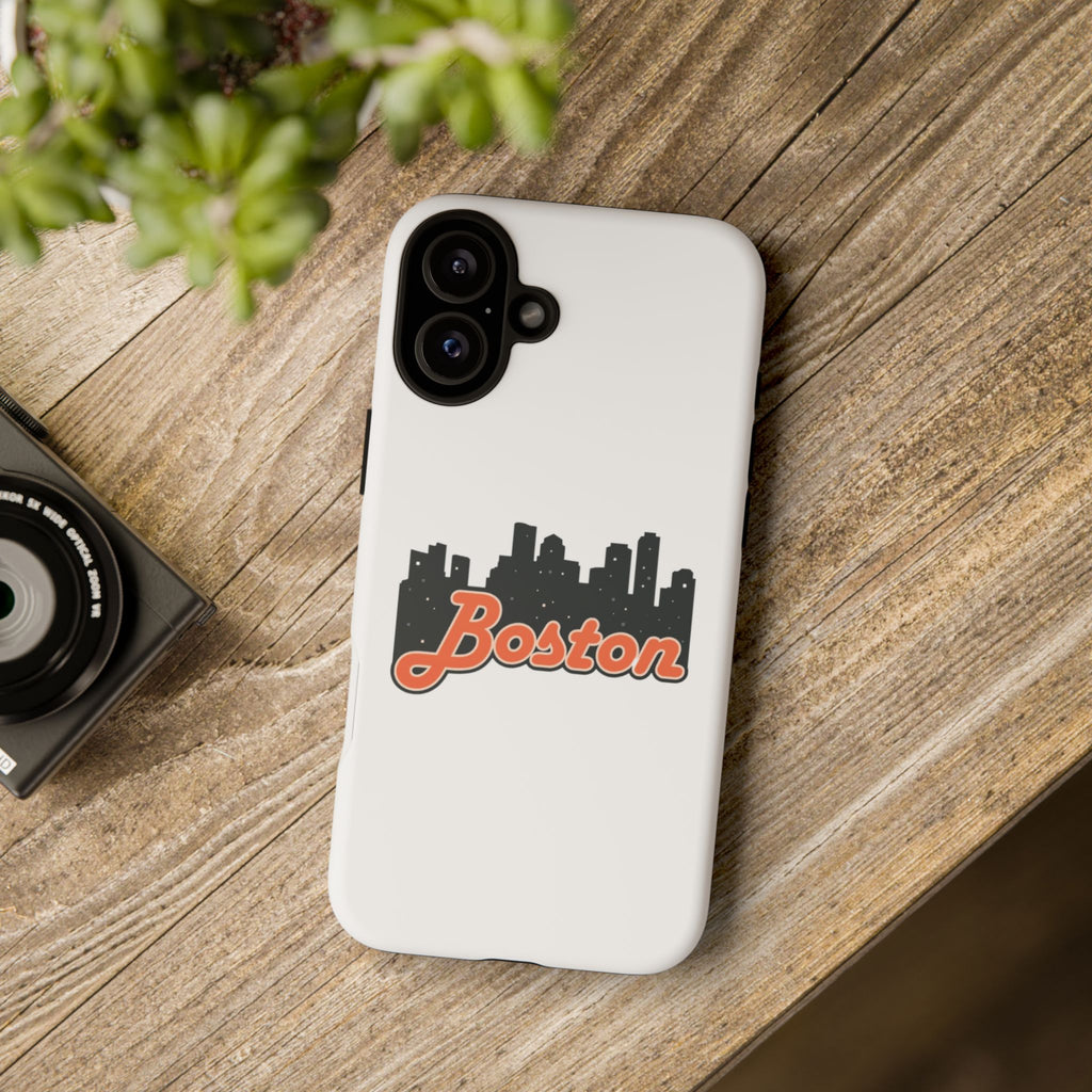 Boston Skyline Phone Case | Tough Cases for Protection, Customizable Design, Gift for Boston Lovers, Unique Cell Phone Accessory