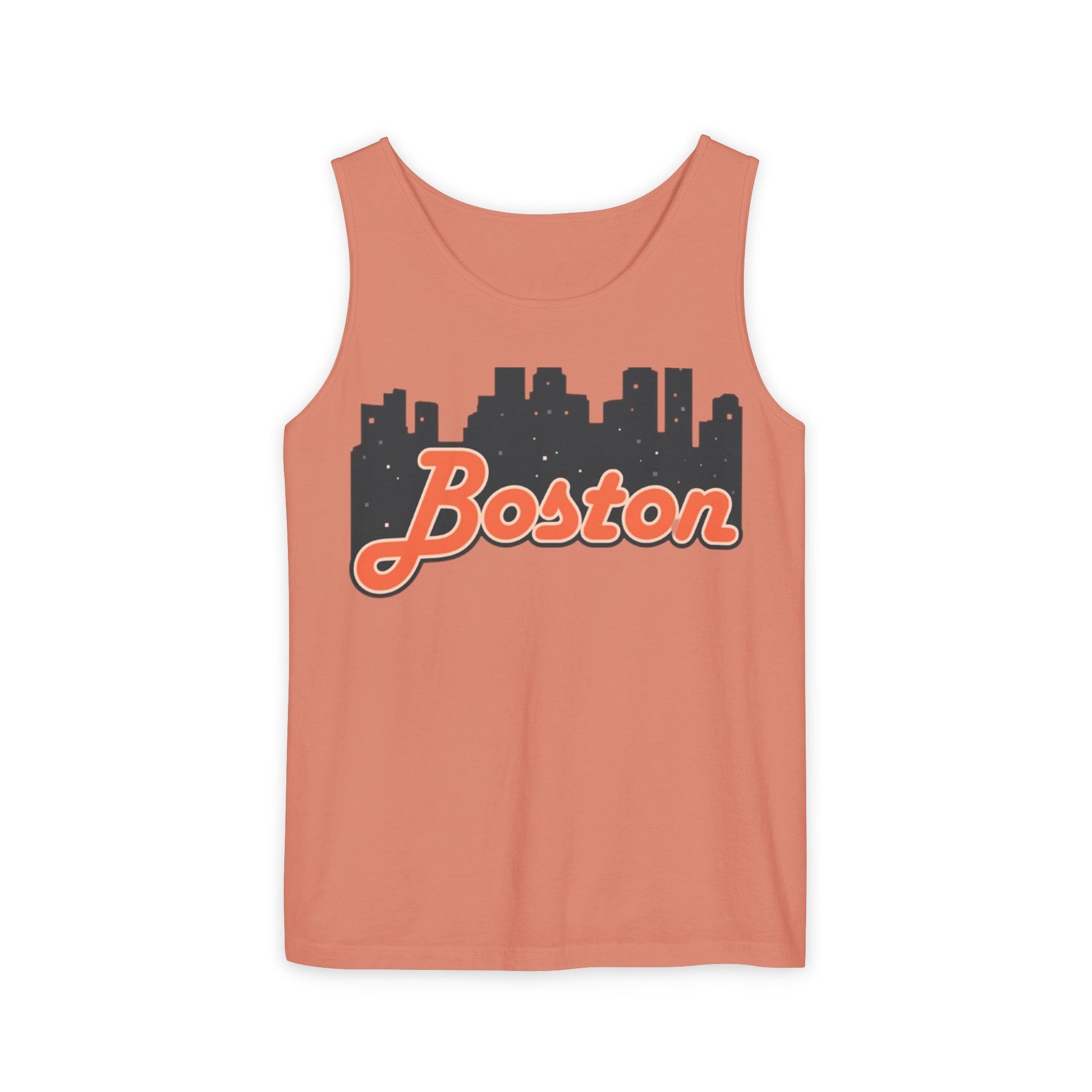 Boston Skyline Unisex Tank Top | Summer Vibes, Vacation Wear, Gift for City Lovers, Casual Style, Hipster Fashion