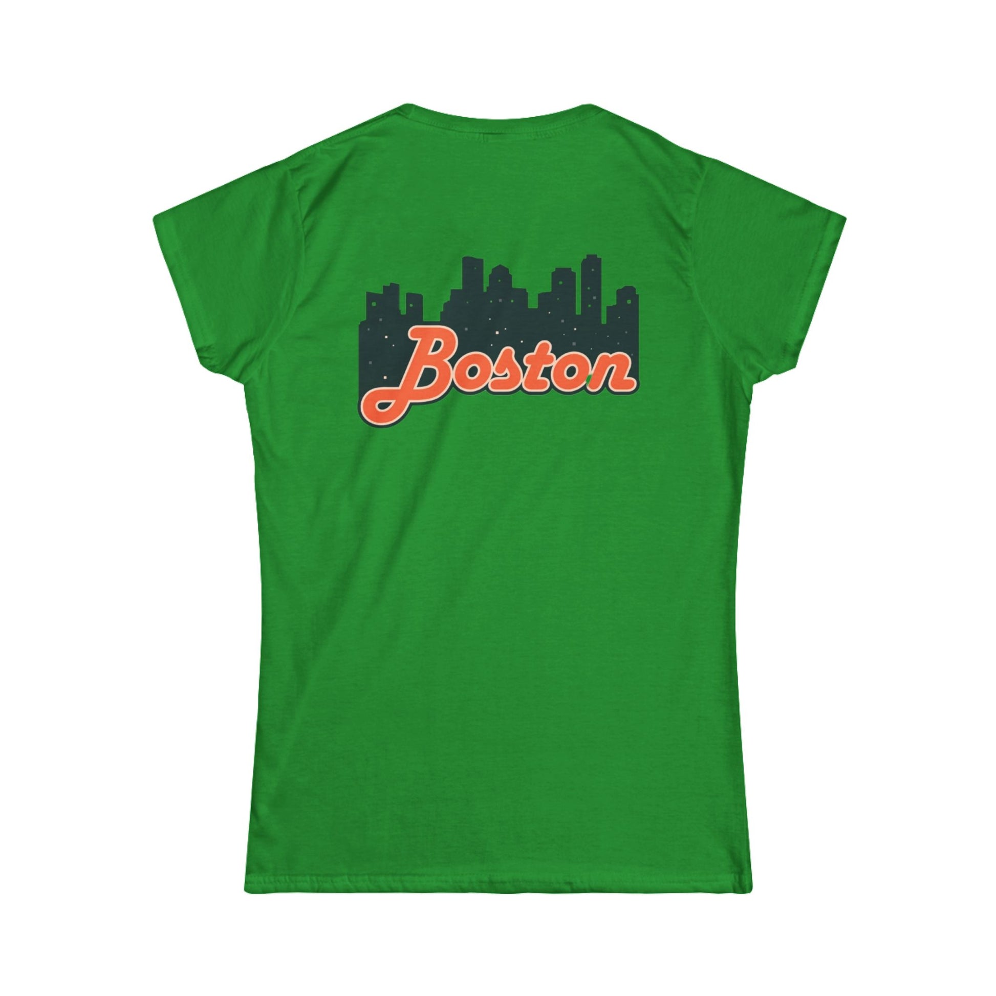 Boston Skyline Women's Tee, Casual City Shirt, Gift for Boston Lovers, Summer Outfit, Travel Souvenir
