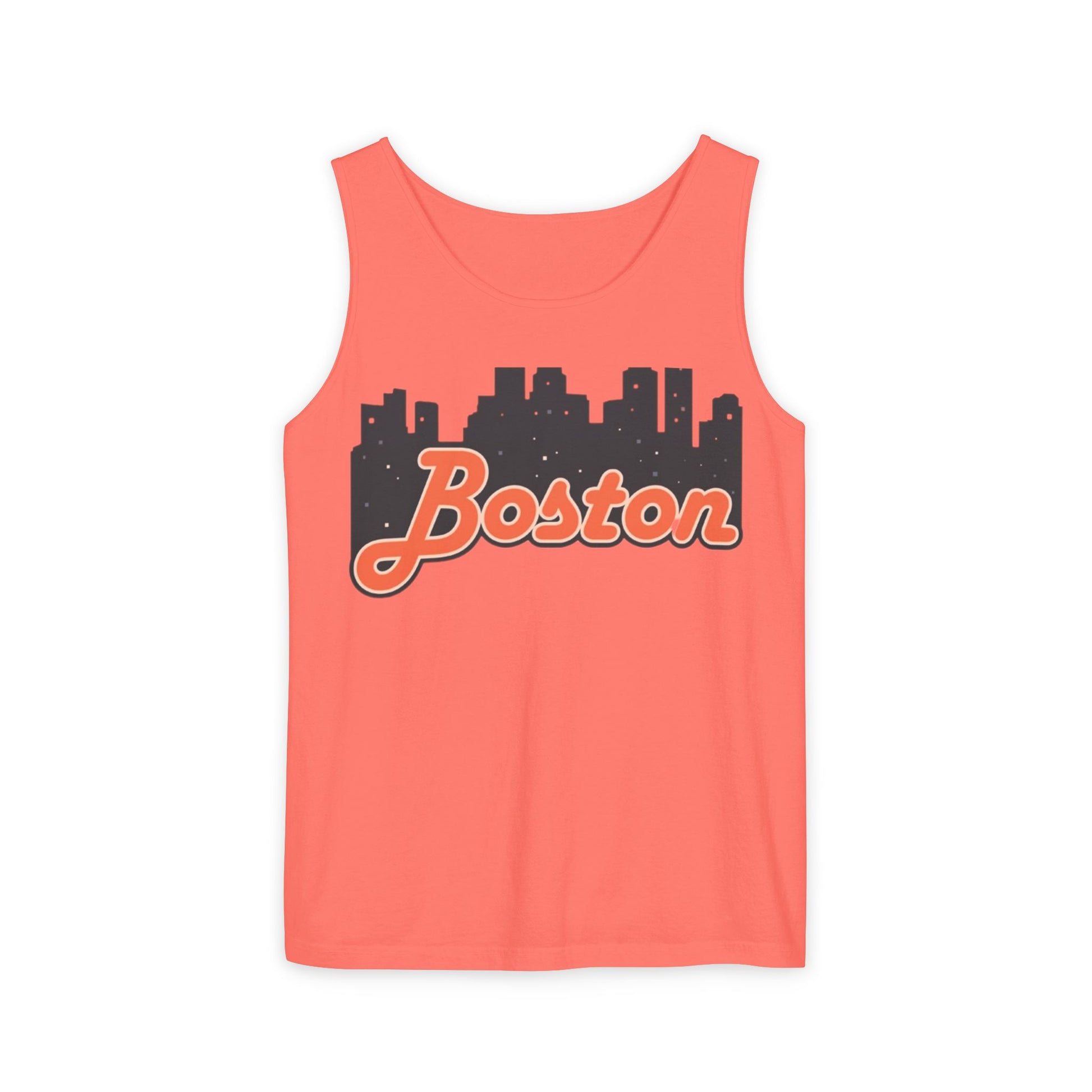 Boston Skyline Unisex Tank Top | Summer Vibes, Vacation Wear, Gift for City Lovers, Casual Style, Hipster Fashion