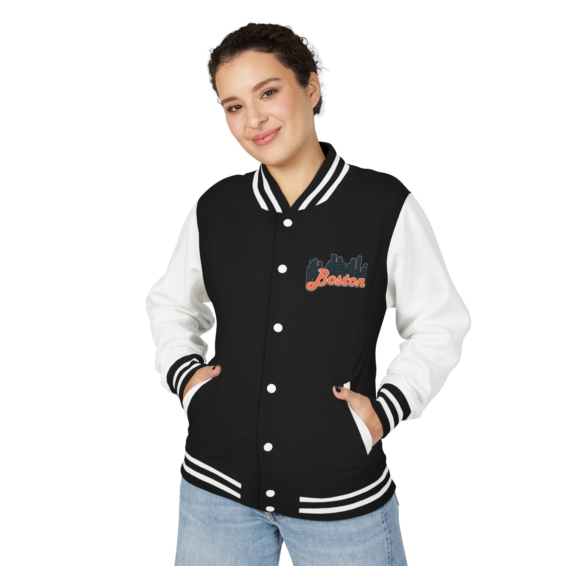 Classic Boston Letterman Jacket for Unisex, Vintage College Style, Cozy Sportswear, Perfect for Game Day, Gift for Sports Fans, Great [...]
