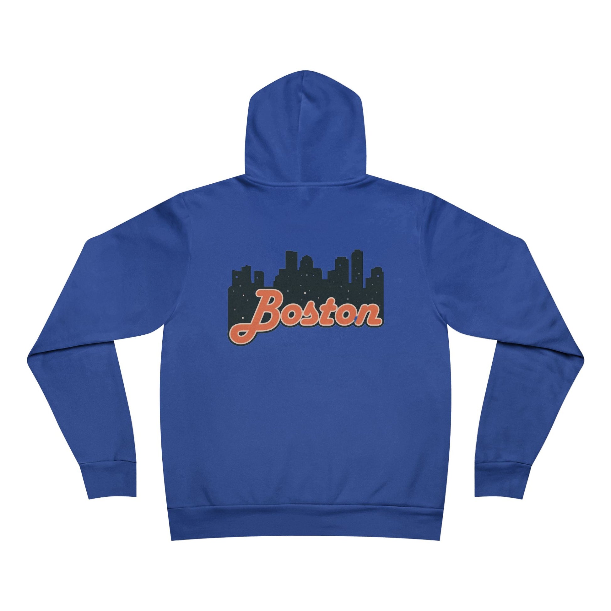 Boston Skyline Unisex Hoodie, Cozy Urban Sweatshirt, Gift for Boston Lovers, City Style Pullover, Travel Souvenir Hoodie