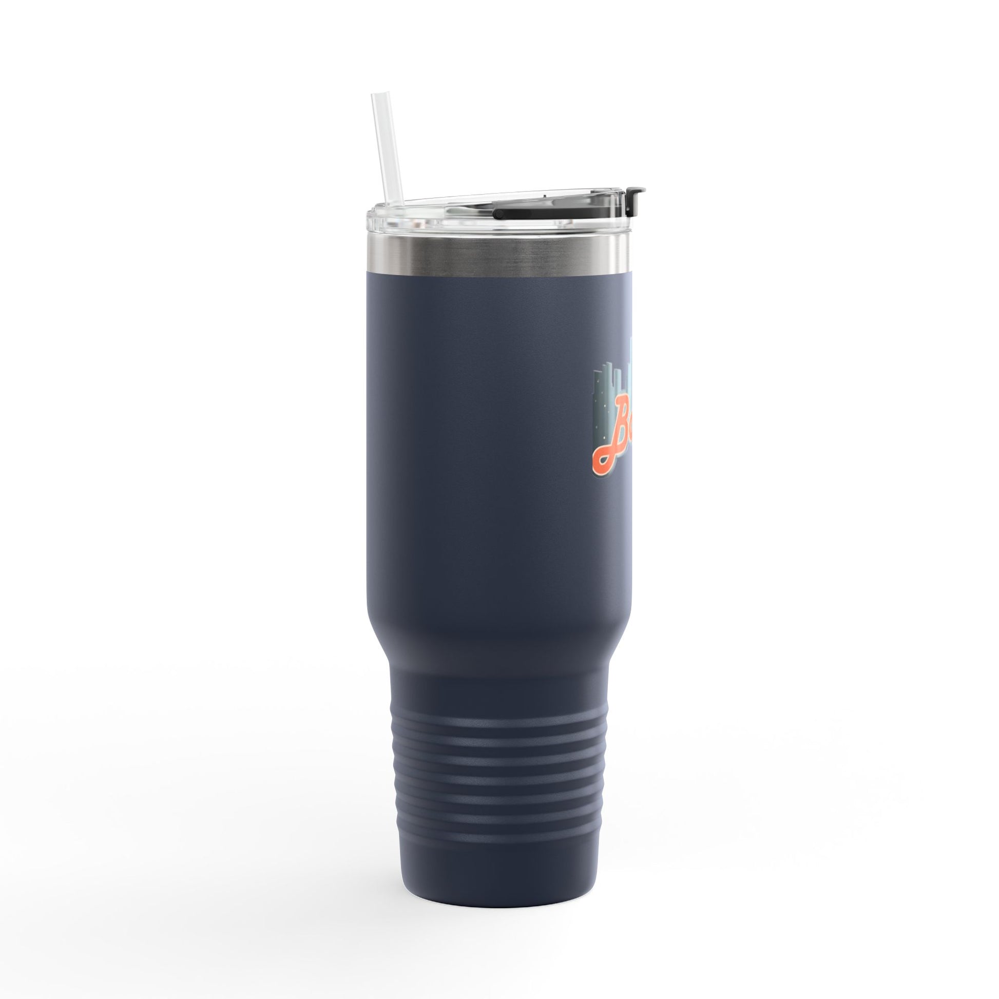 Boston Insulated Travel Mug | 40oz Thermal Cup for Coffee, Personalized Gifts for Her, Travel Tumbler, Souvenir Drinkware, Holiday Essential